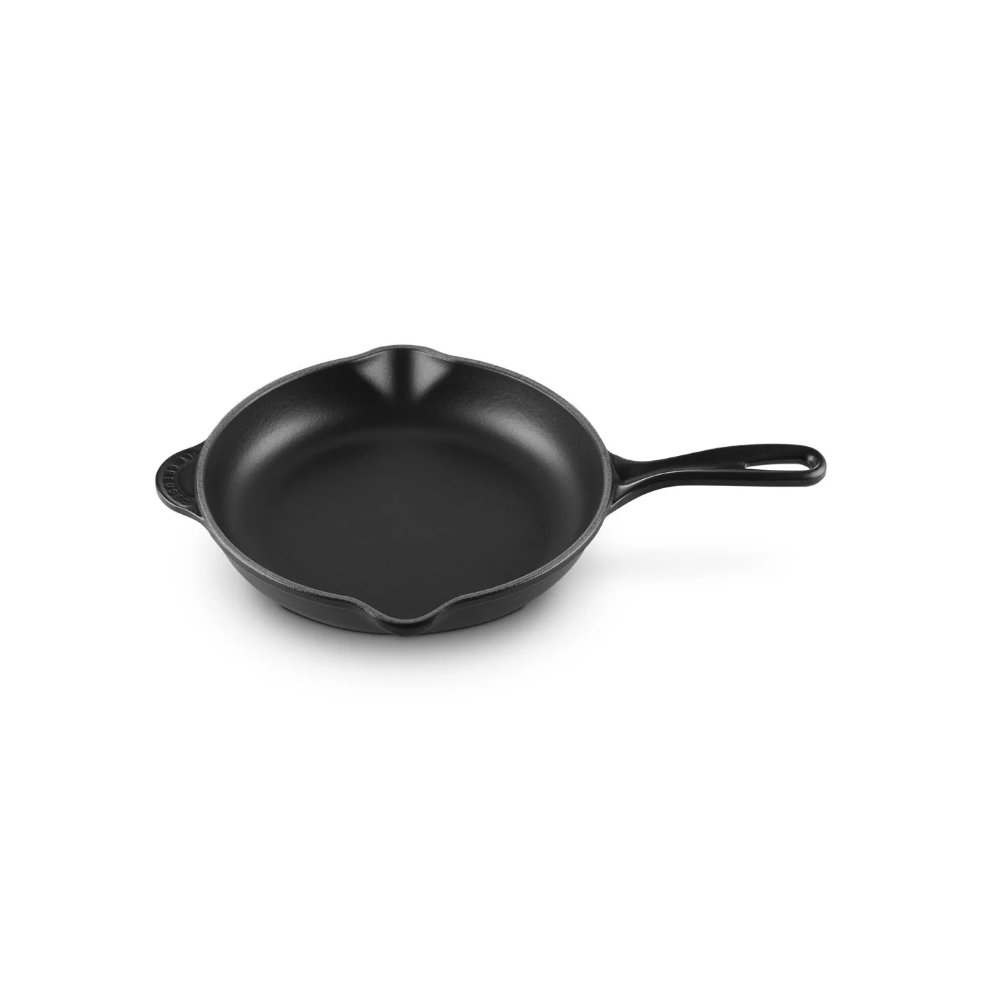Skillet Rond Tradition - Fonte Émaillée - 23Cm - Noir Mat - Image 3