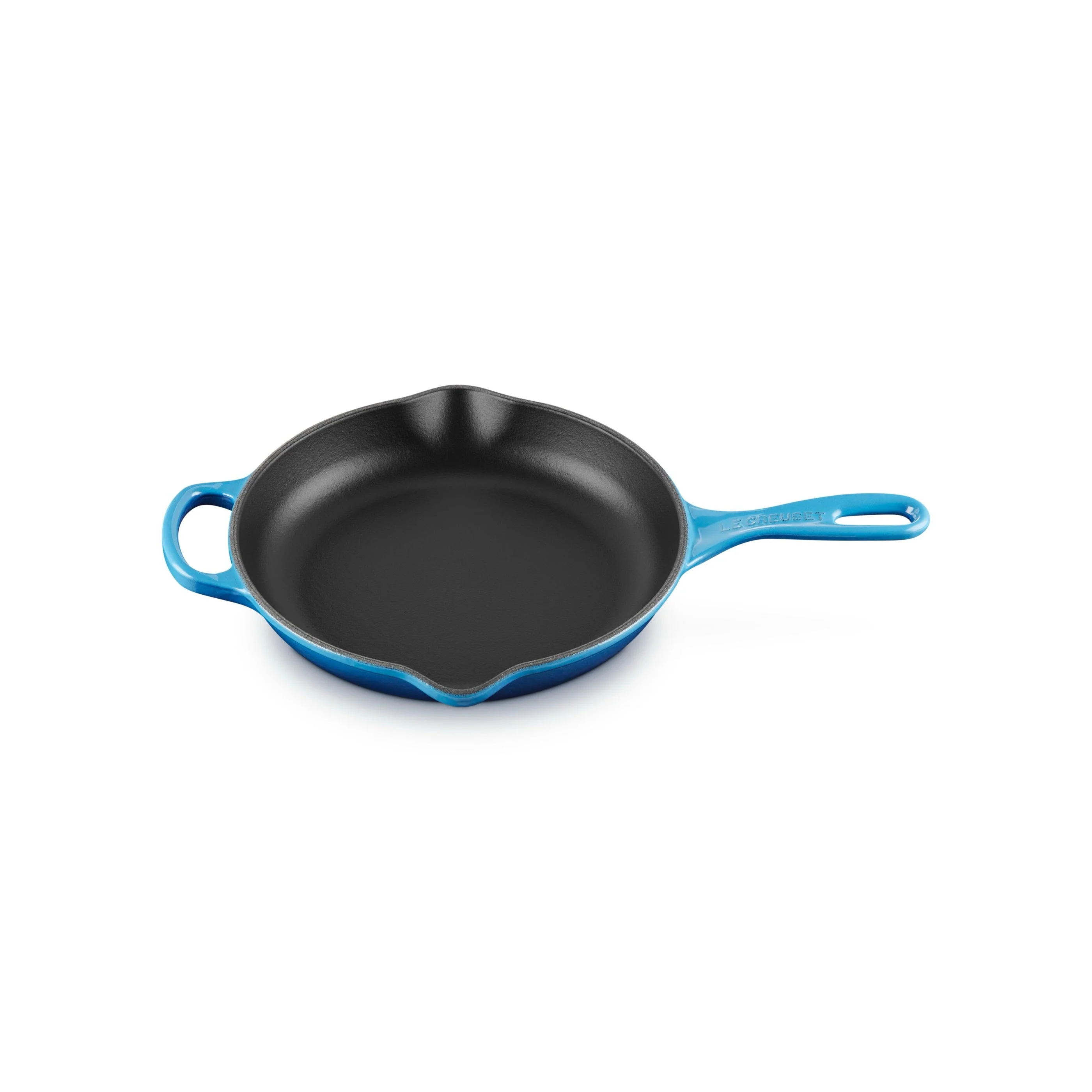 Skillet Rond Signature - Fonte Émaillée - 23Cm - Azur - Fonte Emaillée - Image 2