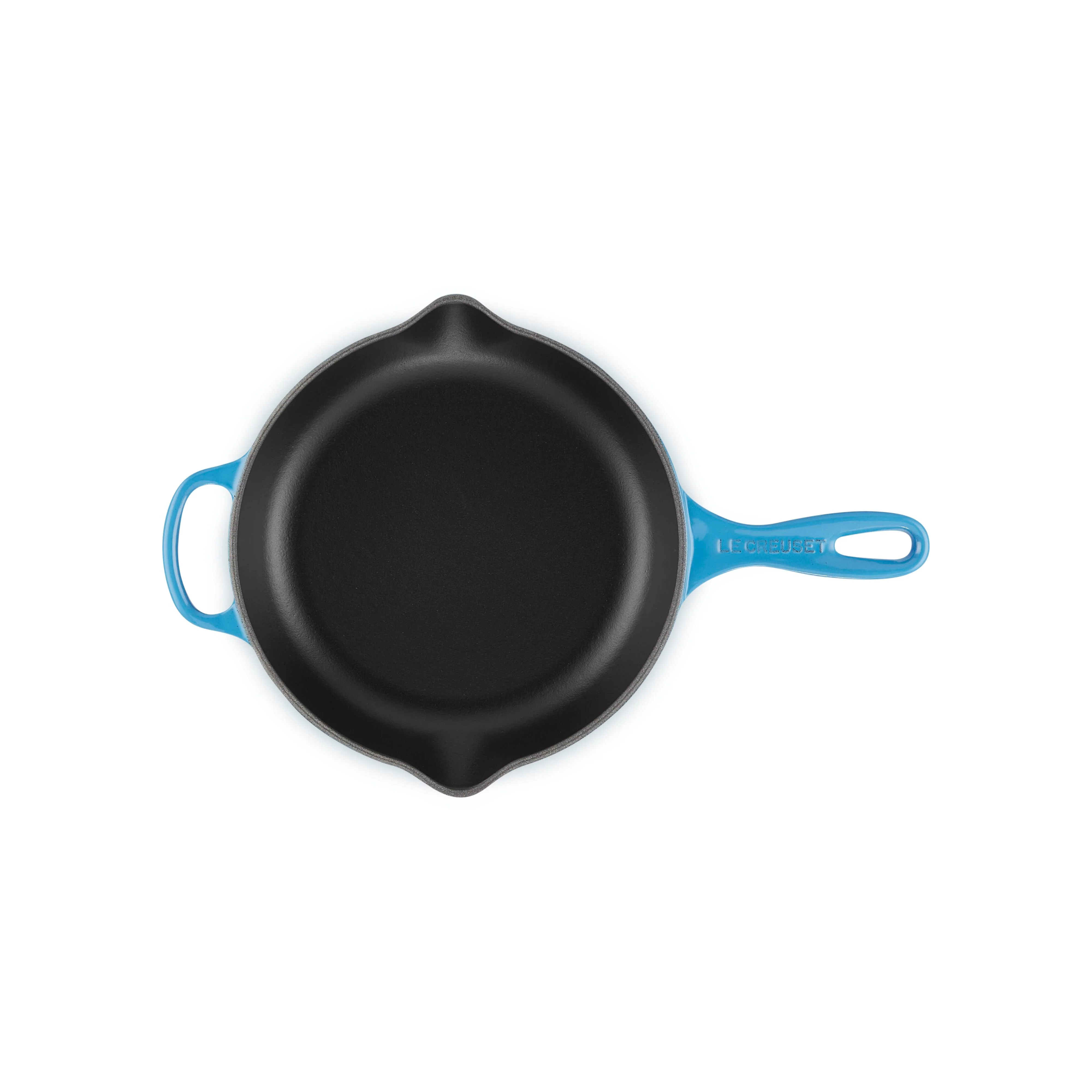 Skillet Rond Signature - Fonte Émaillée - 23Cm - Azur - Fonte Emaillée - Image 3