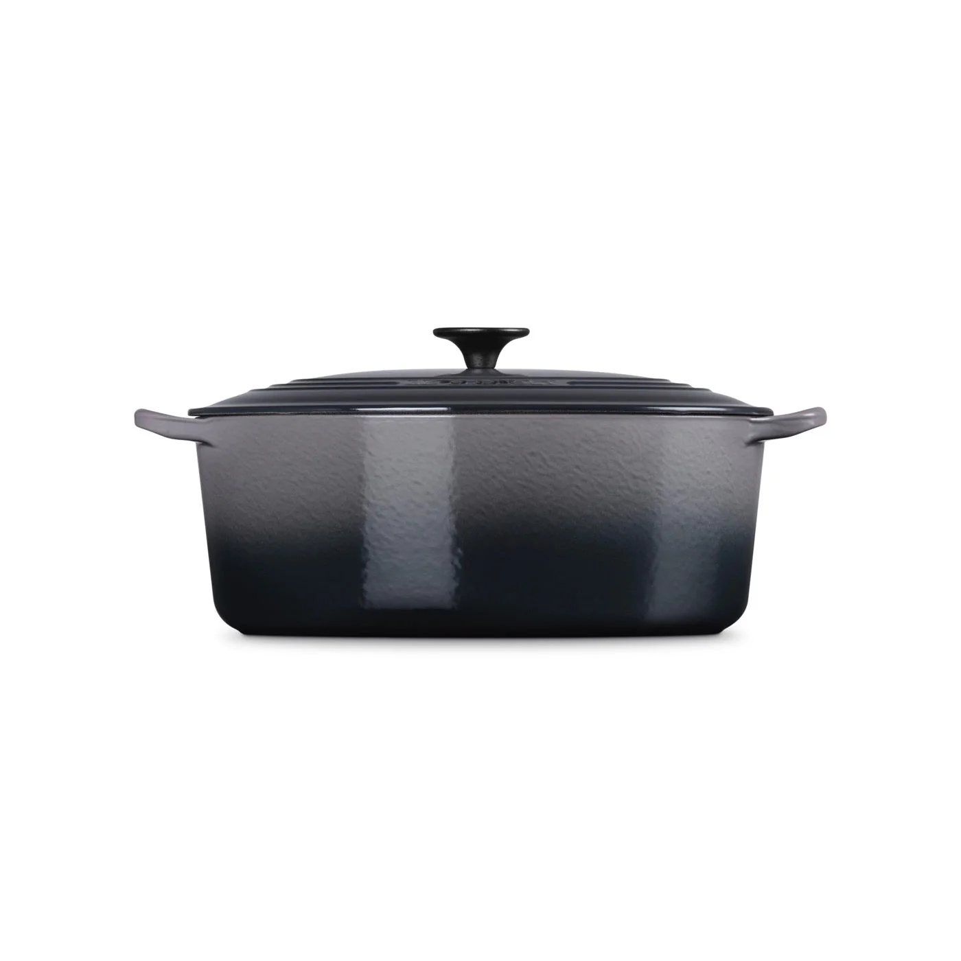 Cocotte Ovale Tradition - Fonte Émaillée - 31Cm - Flint - Bouton Phénolique - Image 3