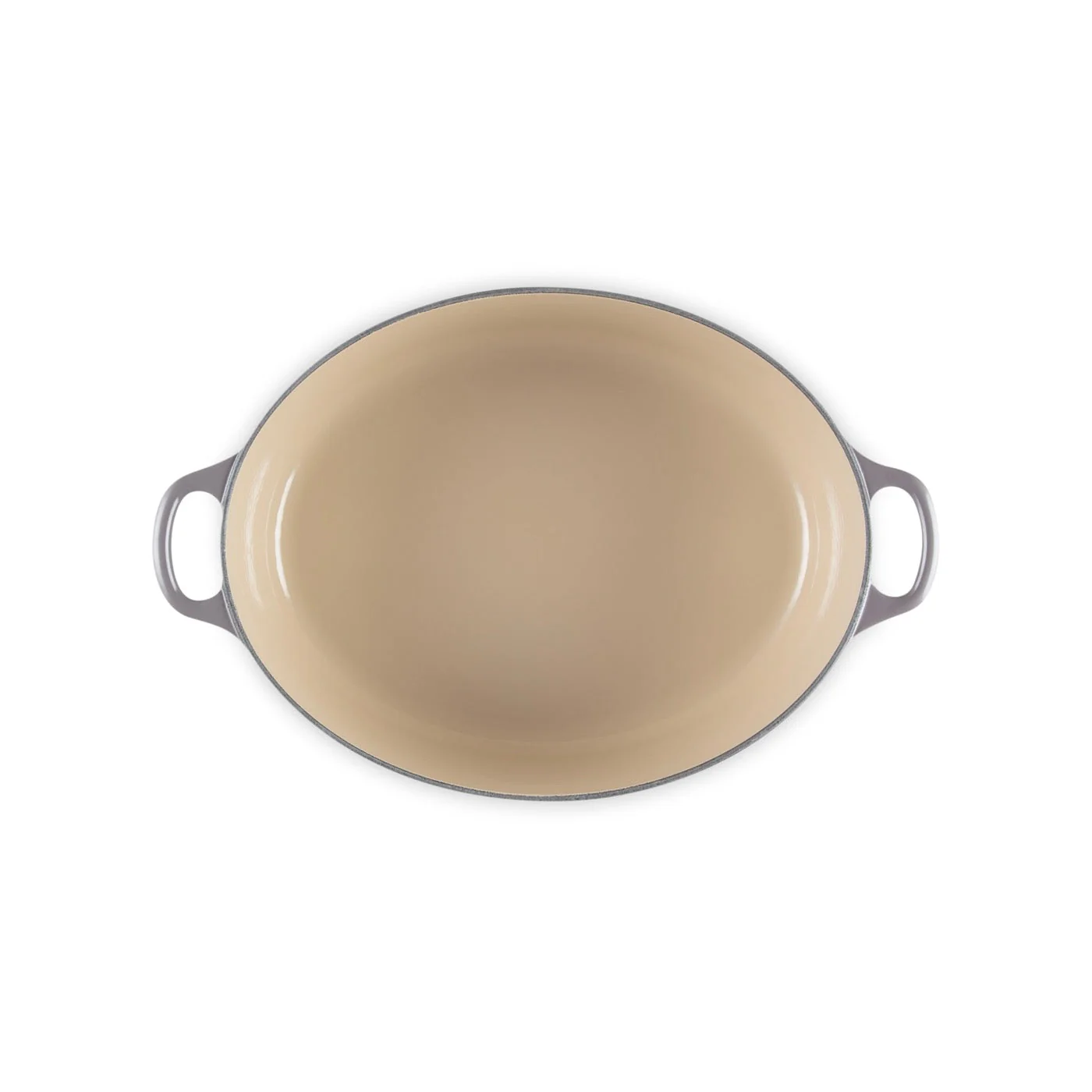 Cocotte Ovale Tradition - Fonte Émaillée - 31Cm - Flint - Bouton Phénolique - Image 5