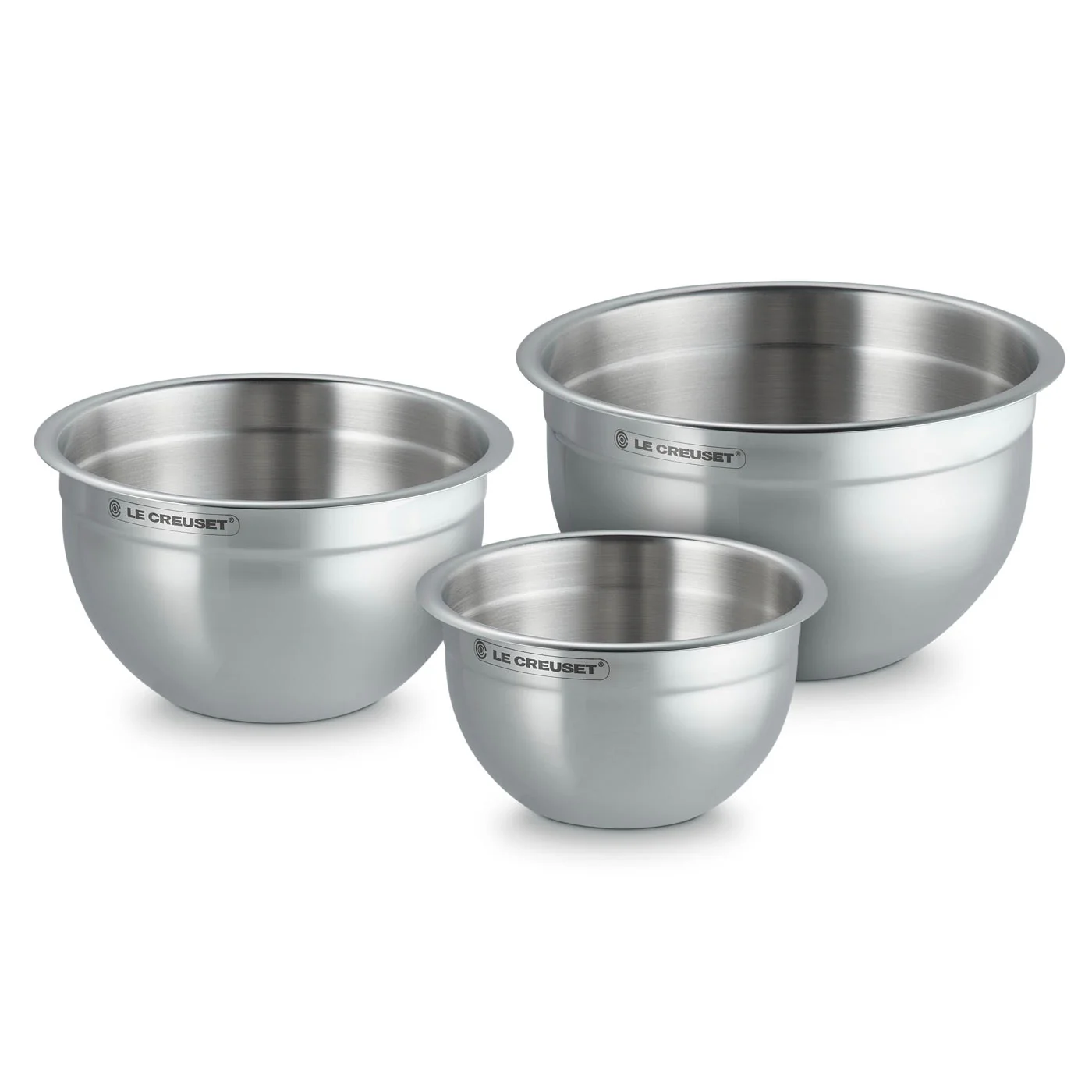 Set De 3 Bols Mélangeurs - Inox - Image 2