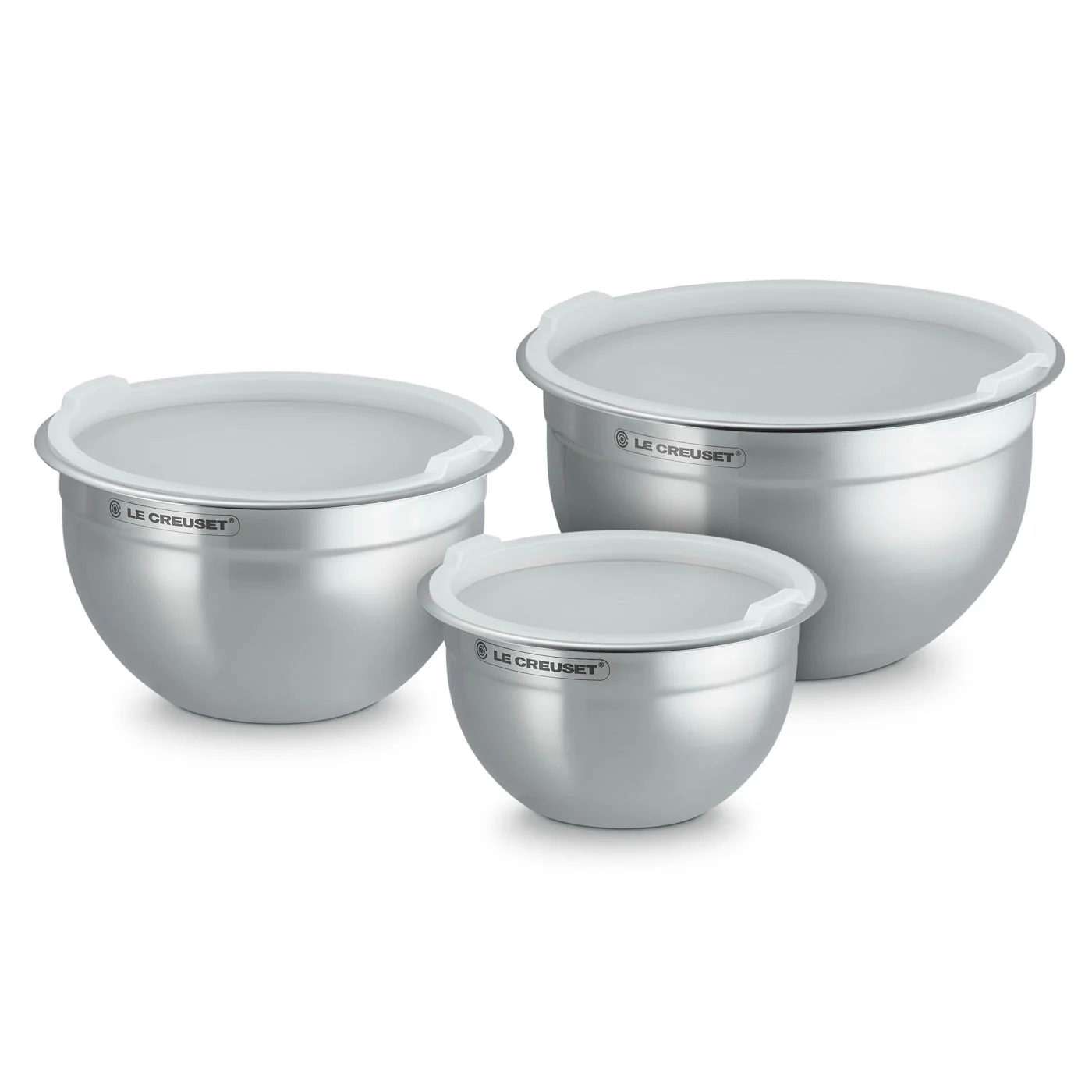 Set De 3 Bols Mélangeurs - Inox - Image 3