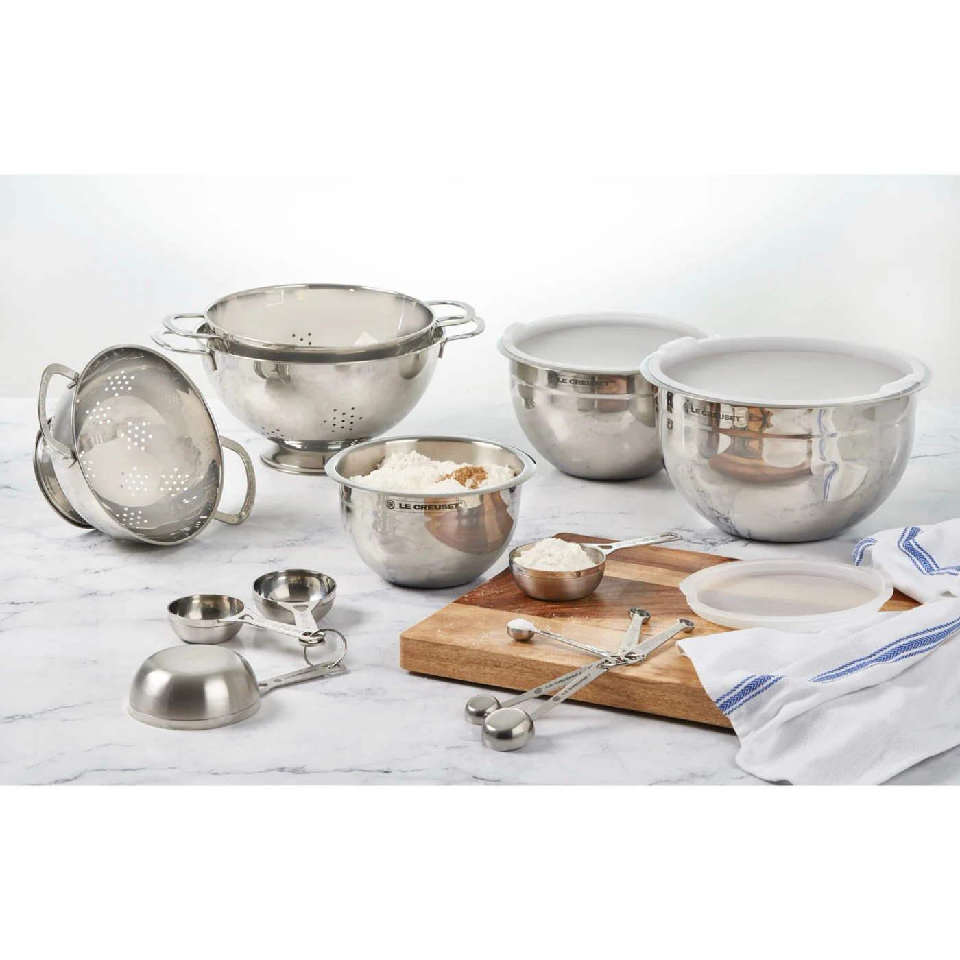 Set De 3 Bols Mélangeurs - Inox - Image 6
