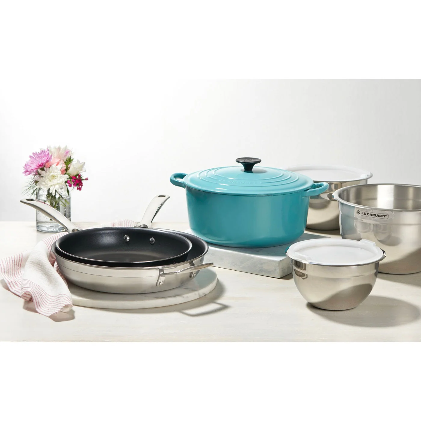 Set De 3 Bols Mélangeurs - Inox - Image 7
