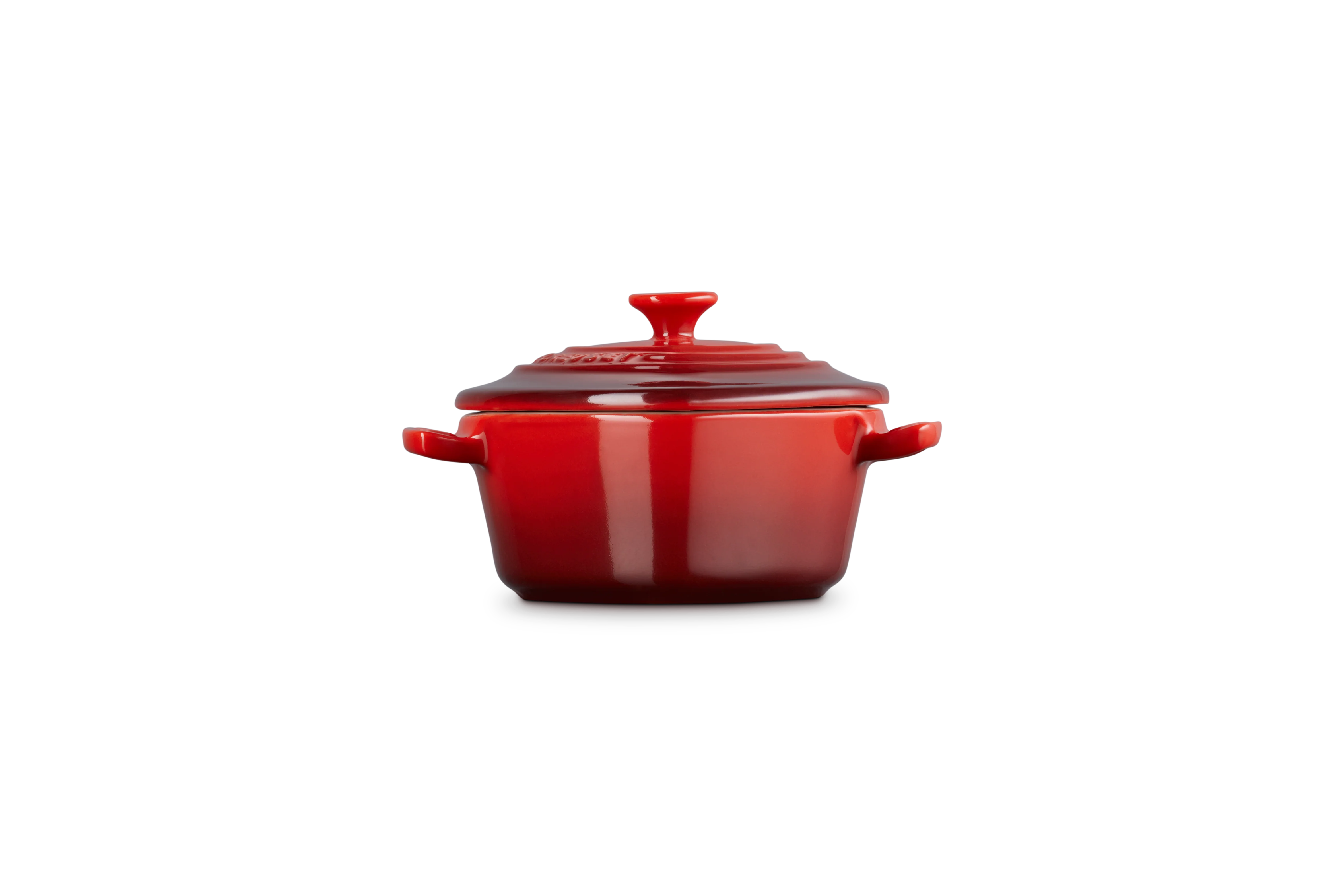 Mini-Cocotte D'Amour Céramique - 250ml/10cm - Cerise - Image 4