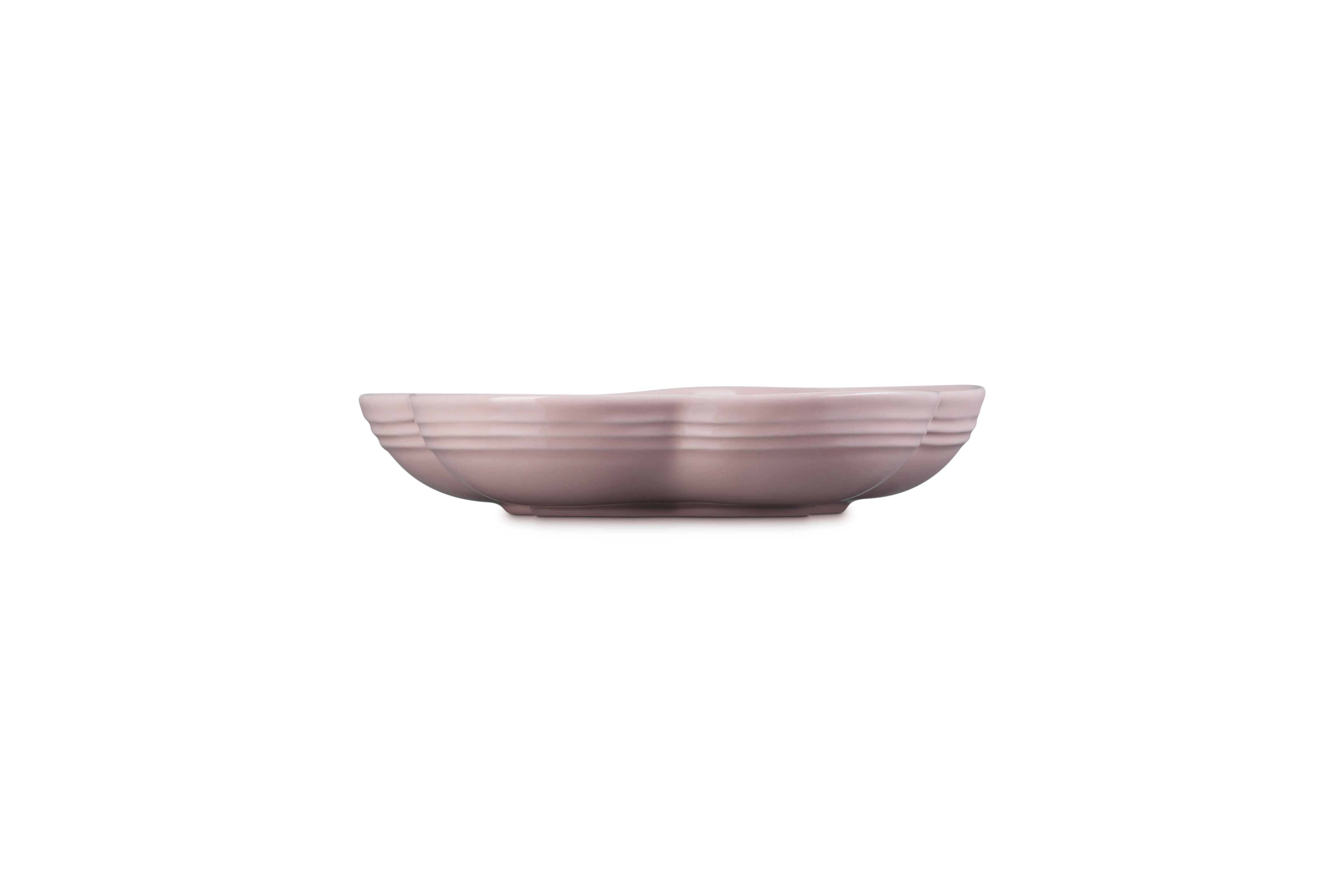 Plat Fleur Céramique - 21Cm - Chiffon Pink - Image 4