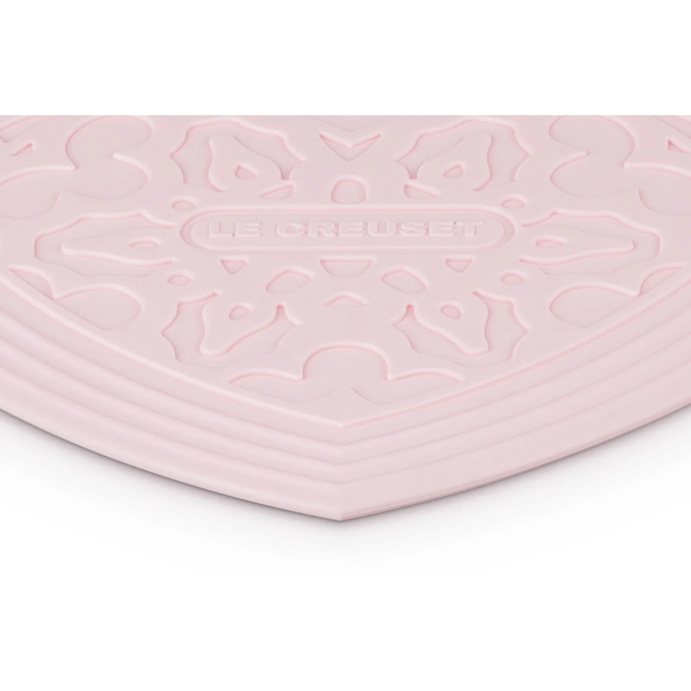 Dessous De Plat Cœur - Silicone - 20Cm - Chiffon Pink - Image 2