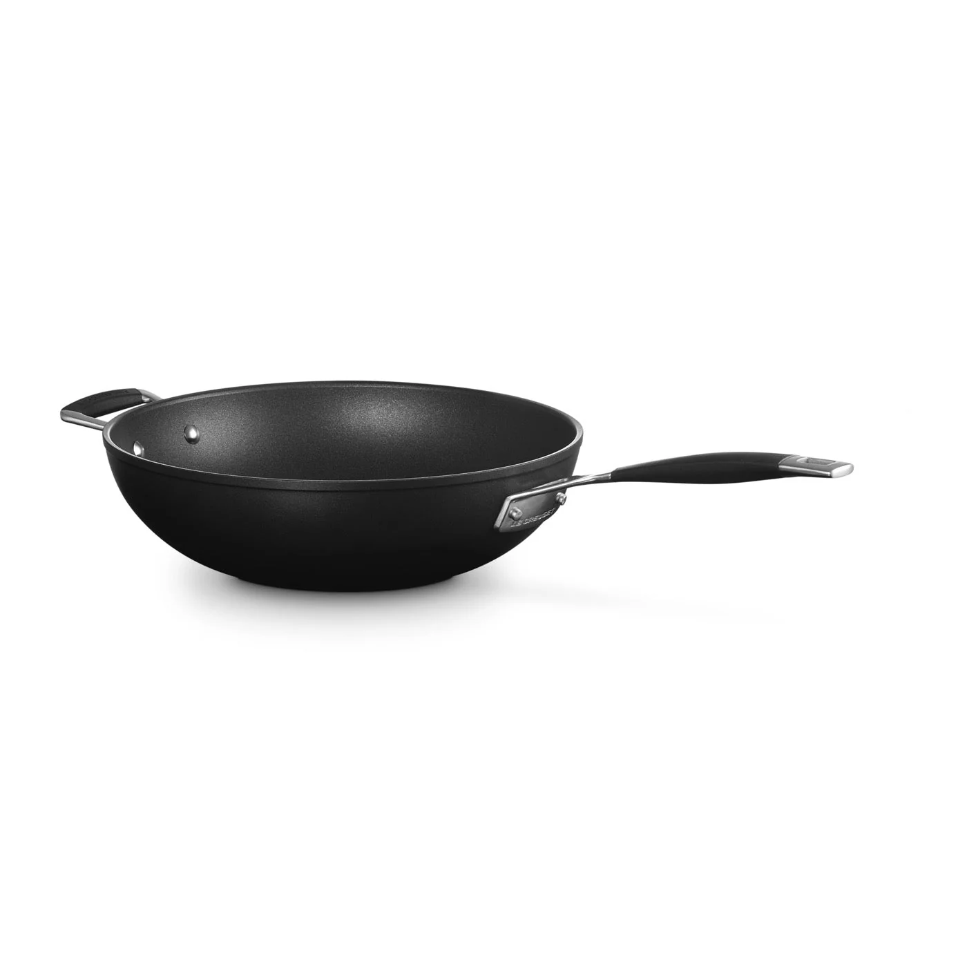 Poêle Wok Anti-Adhérente - Les Forgées - 30Cm - Poignée D'Assistance Silicone - Image 5