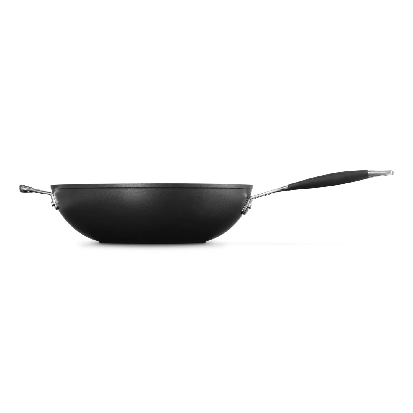 Poêle Wok Anti-Adhérente - Les Forgées - 30Cm - Poignée D'Assistance Silicone - Image 6