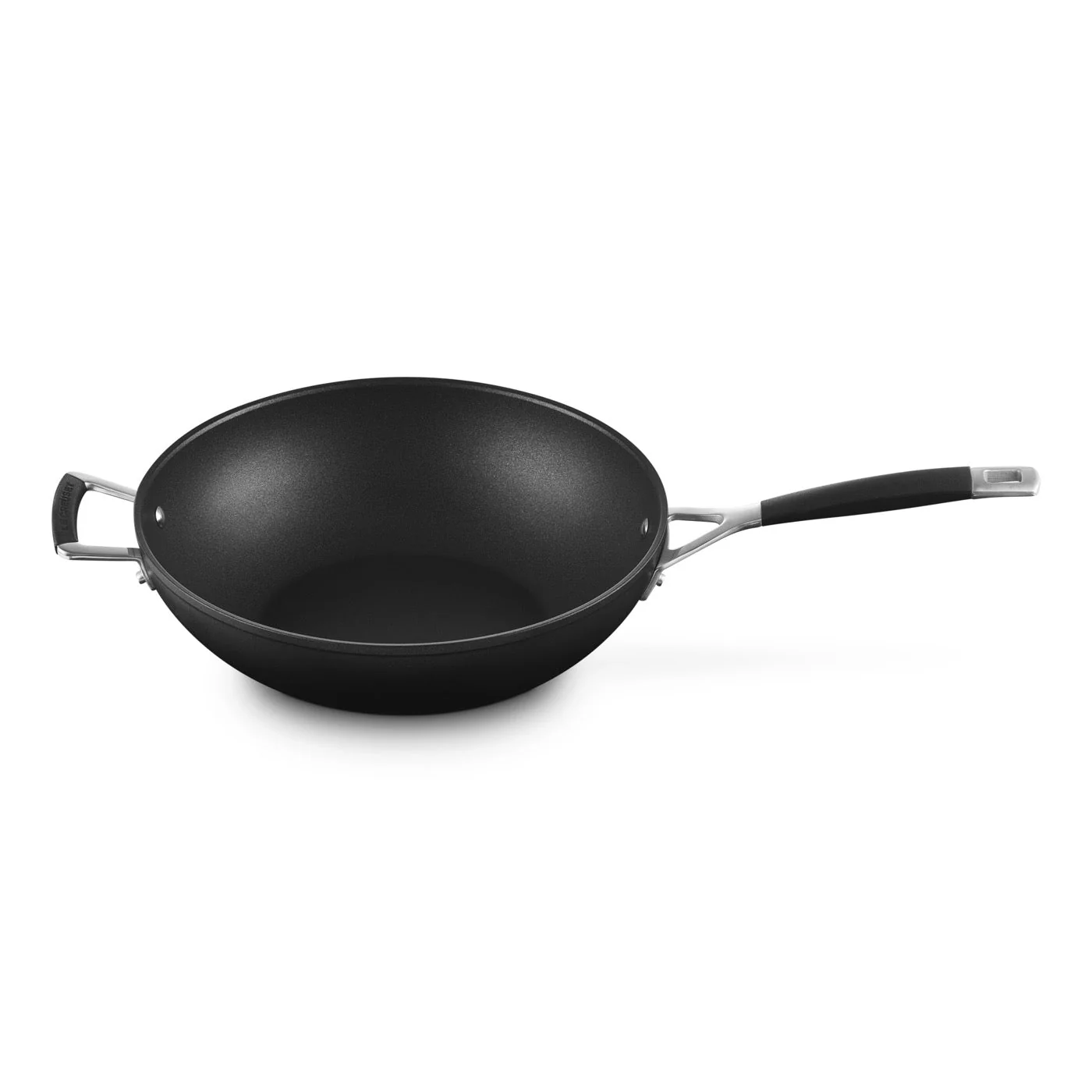 Poêle Wok Anti-Adhérente - Les Forgées - 30Cm - Poignée D'Assistance Silicone - Image 7