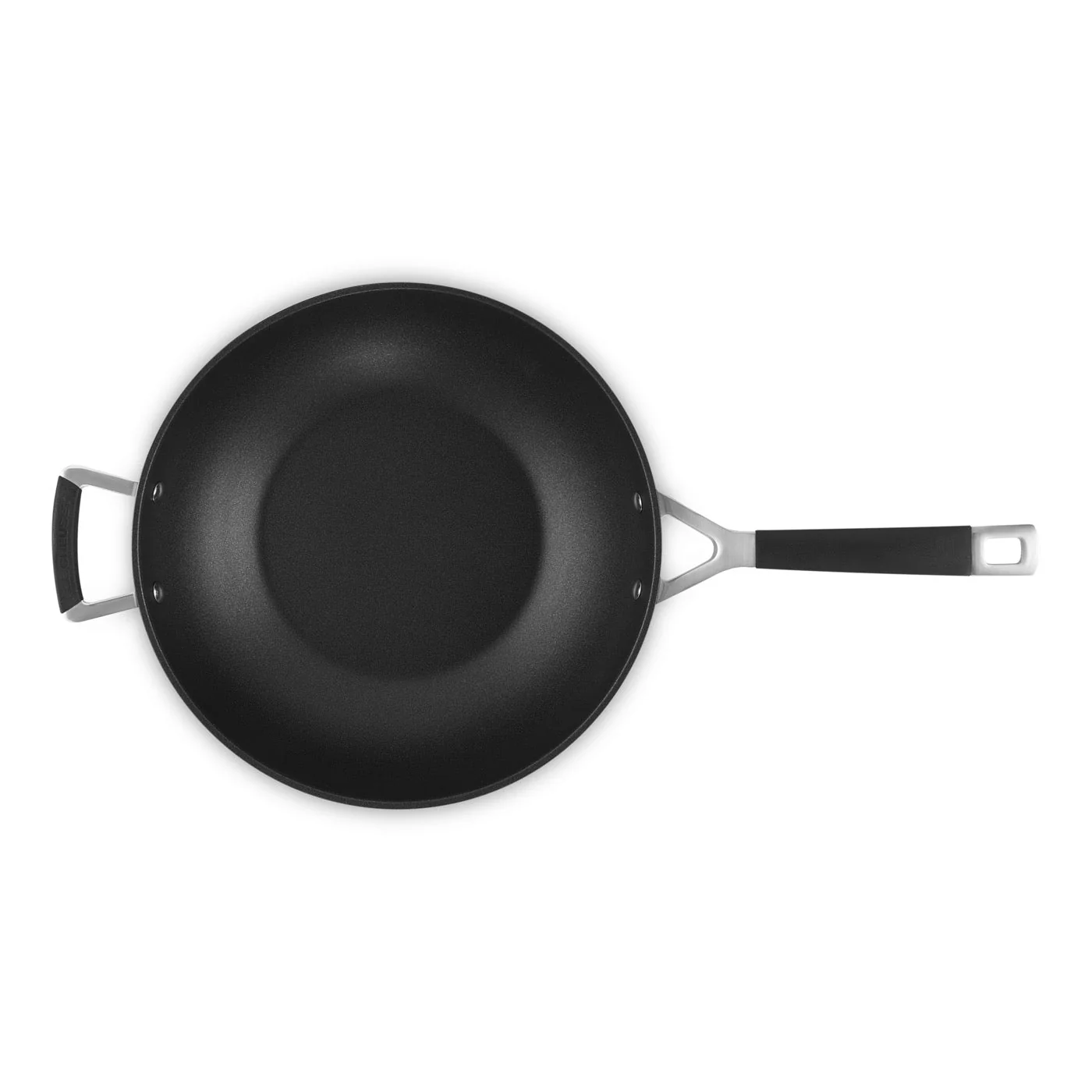 Poêle Wok Anti-Adhérente - Les Forgées - 30Cm - Poignée D'Assistance Silicone - Image 8