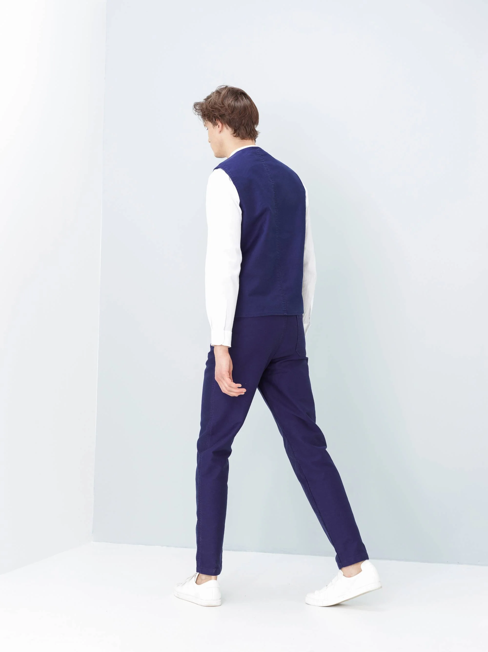 Gilet Lmsm Authentique - Blue - Homme - Image 3