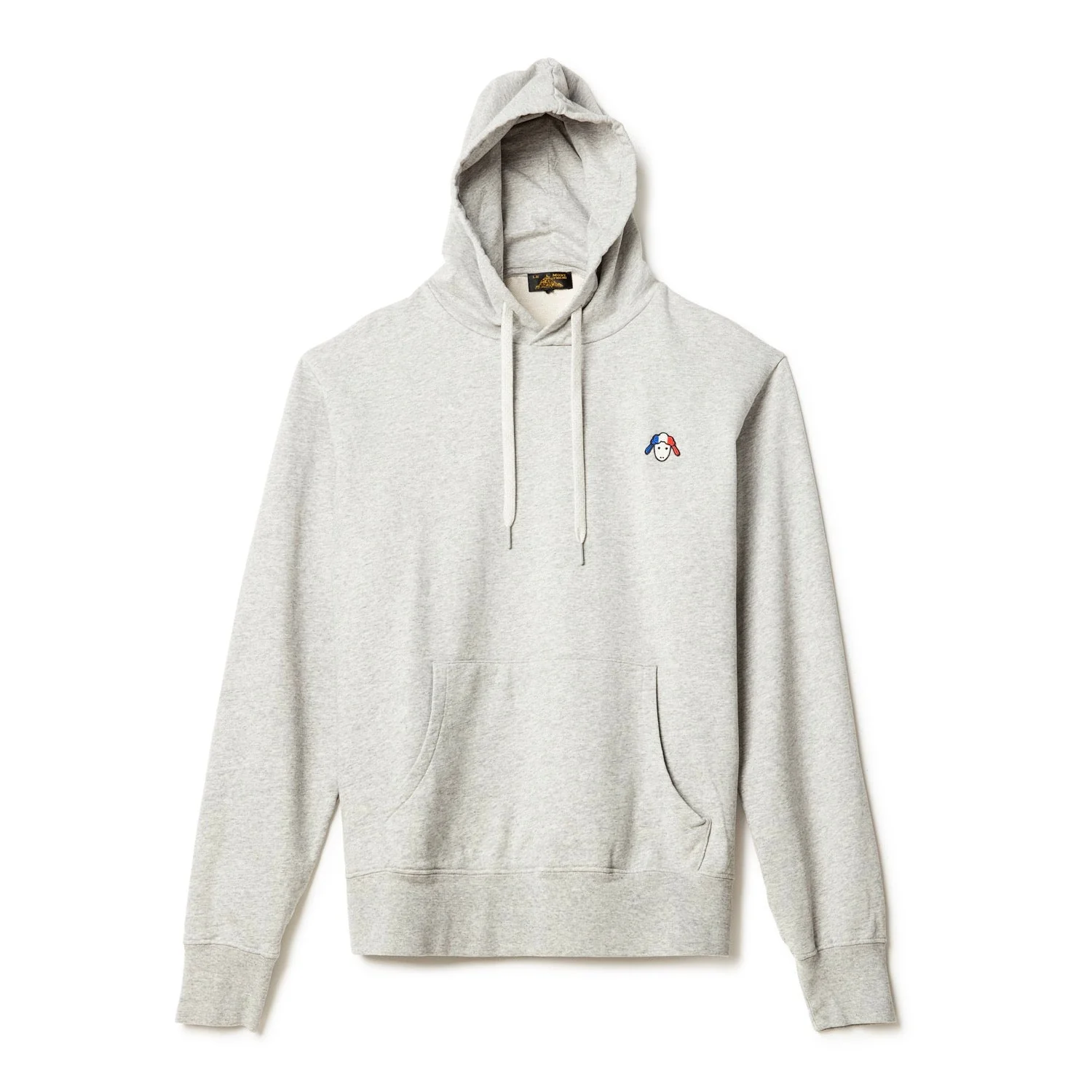 Sweat À Capuche Avec Patch Mouton Sandiana - Grey Melange - Mixte - Image 4
