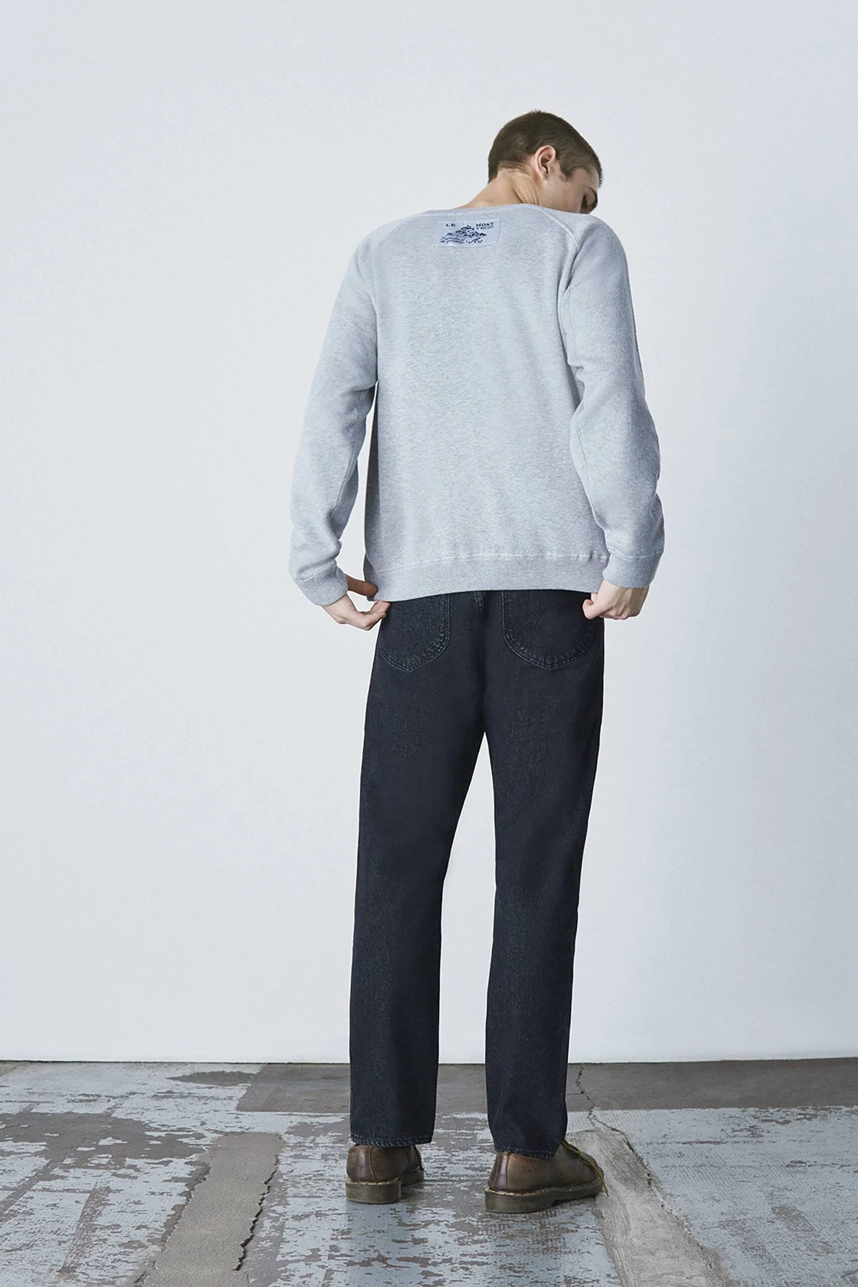 Pull À Logo - Gris - Homme - Image 3