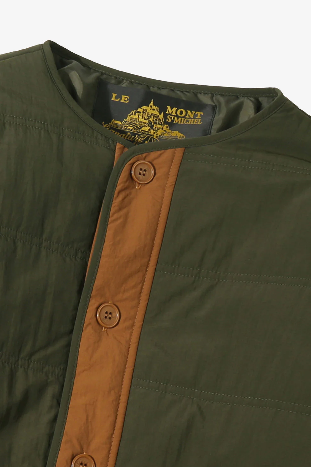 Veste Matelassée Tricolore - Black - Homme - Image 3