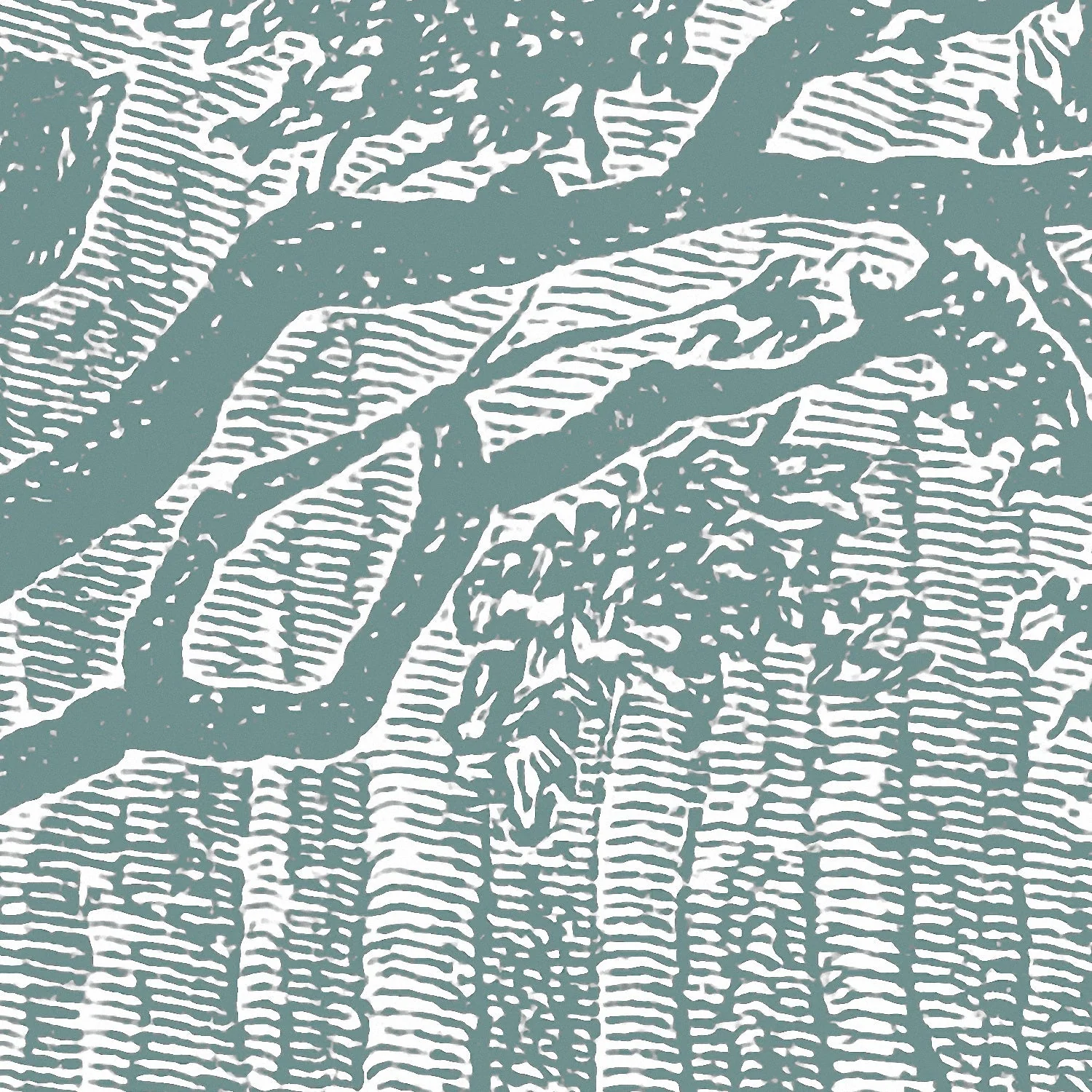 Papier Peint Panoramique - Brocéliande - Vert De Gris - Image 4