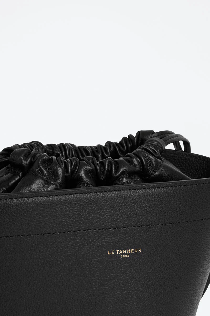 Le Tanneur - Petit Sac Seau En Cuir Gisèle - Noir - Image 3