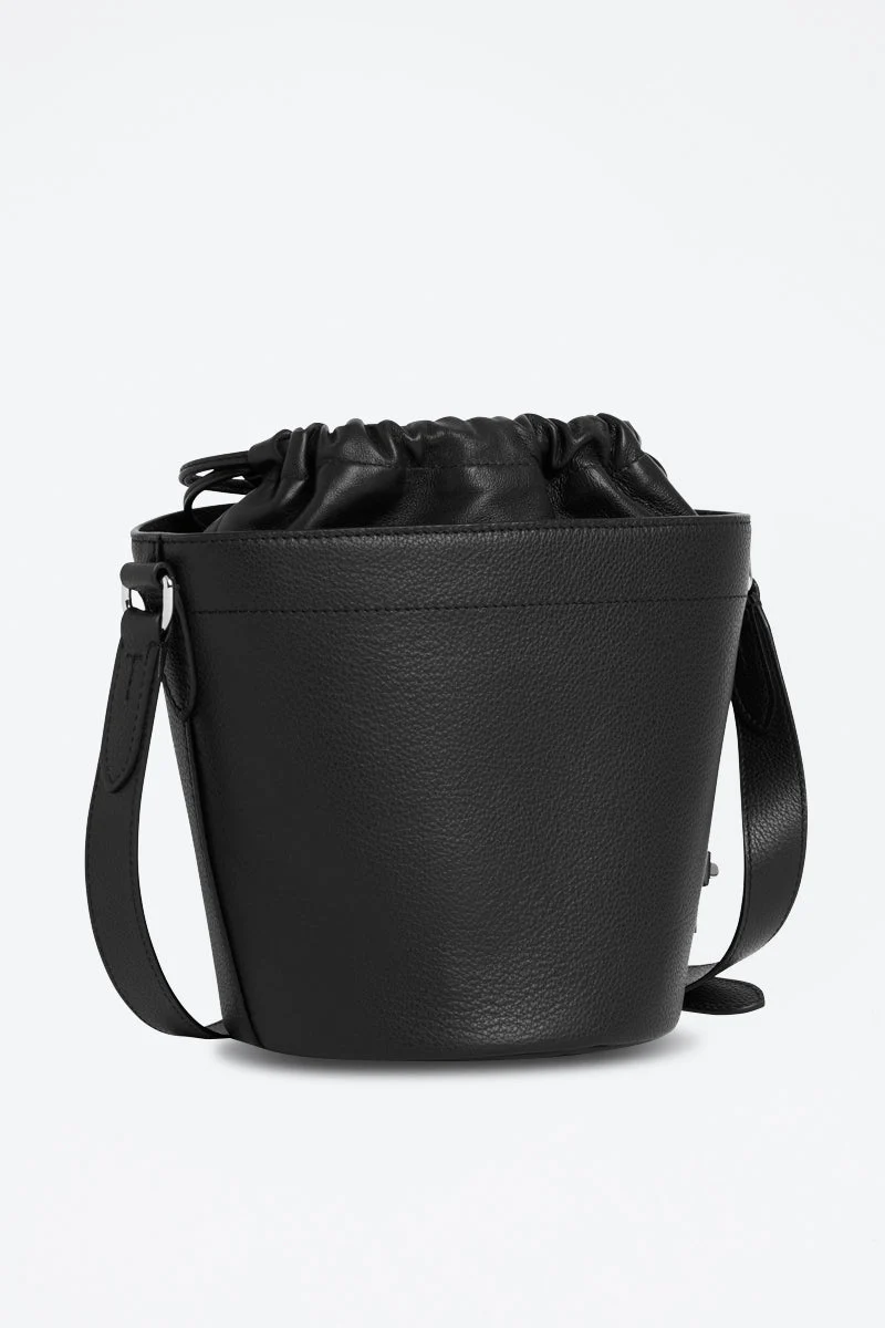 Le Tanneur - Petit Sac Seau En Cuir Gisèle - Noir - Image 4