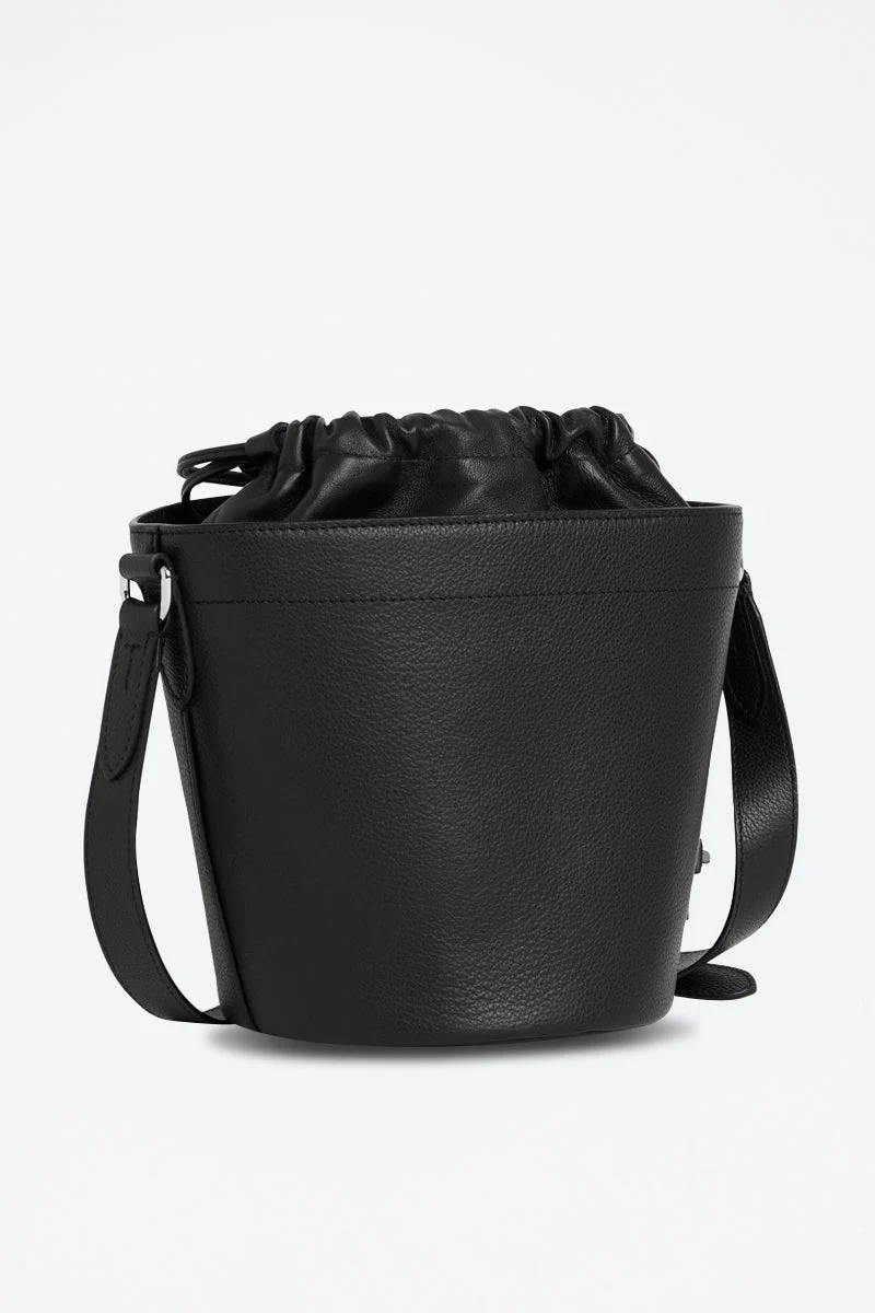 Le Tanneur - Petit Sac Seau En Cuir Gisèle - Noir - Image 5