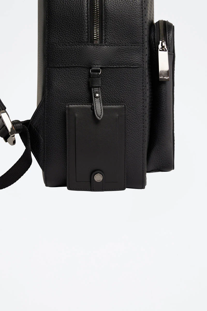 Le Tanneur - Sac À Dos Emile En Cuir - Noir - Image 4