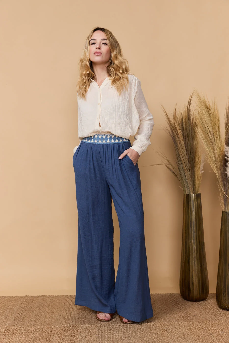 Blouse Nessa - Ecru - Image 2