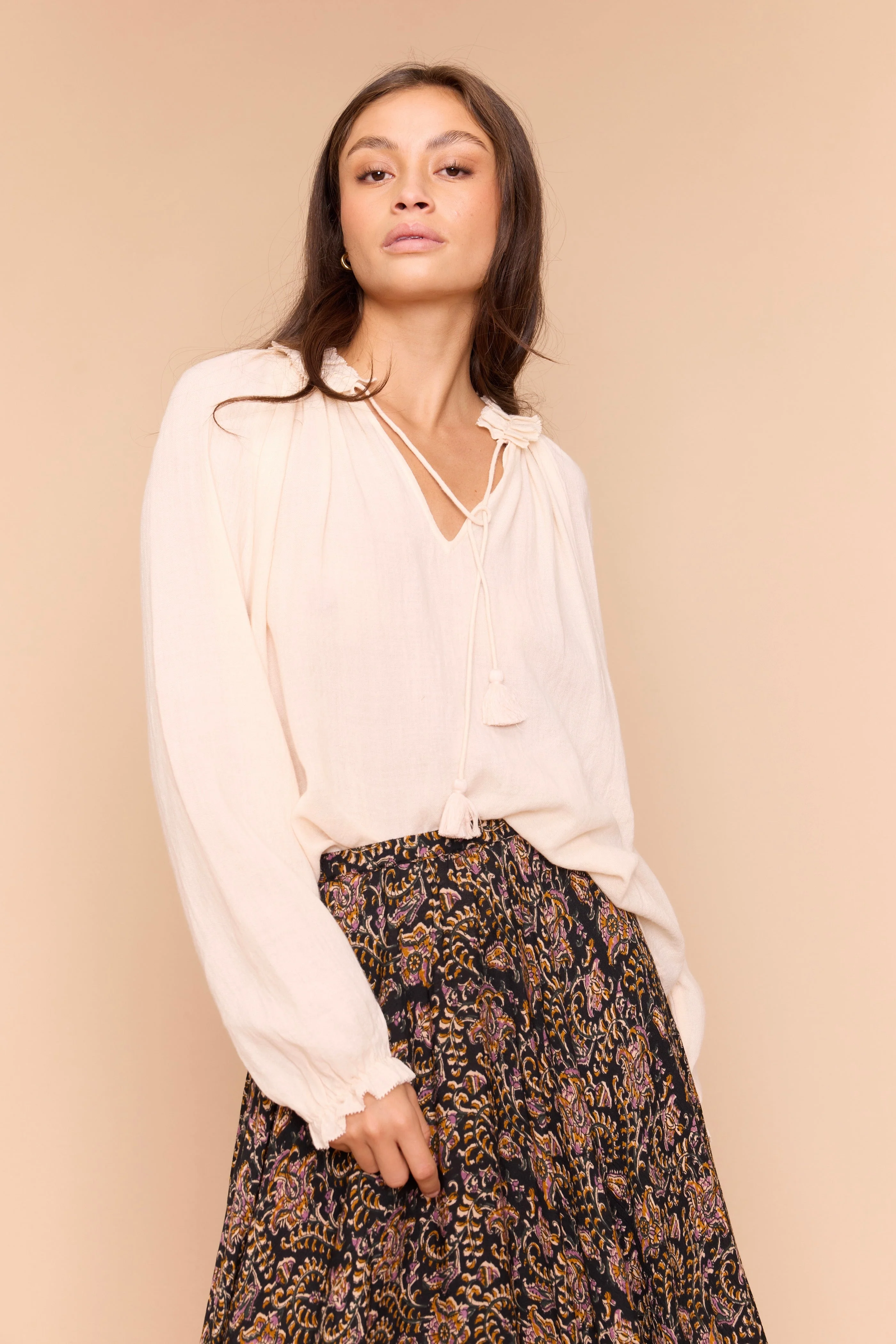 Blouse Runy - Creme - Image 2