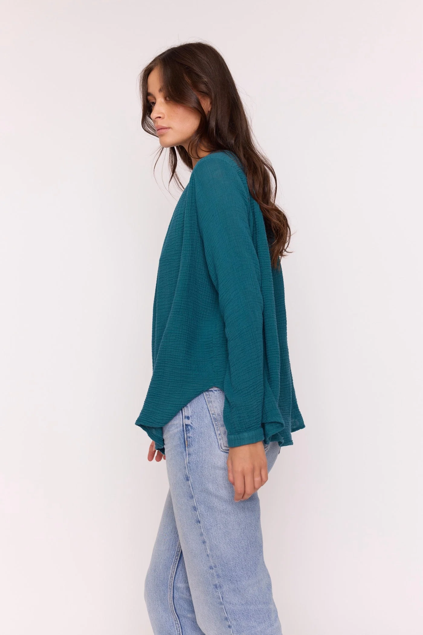 Chemise Nessa - Canard - Image 2
