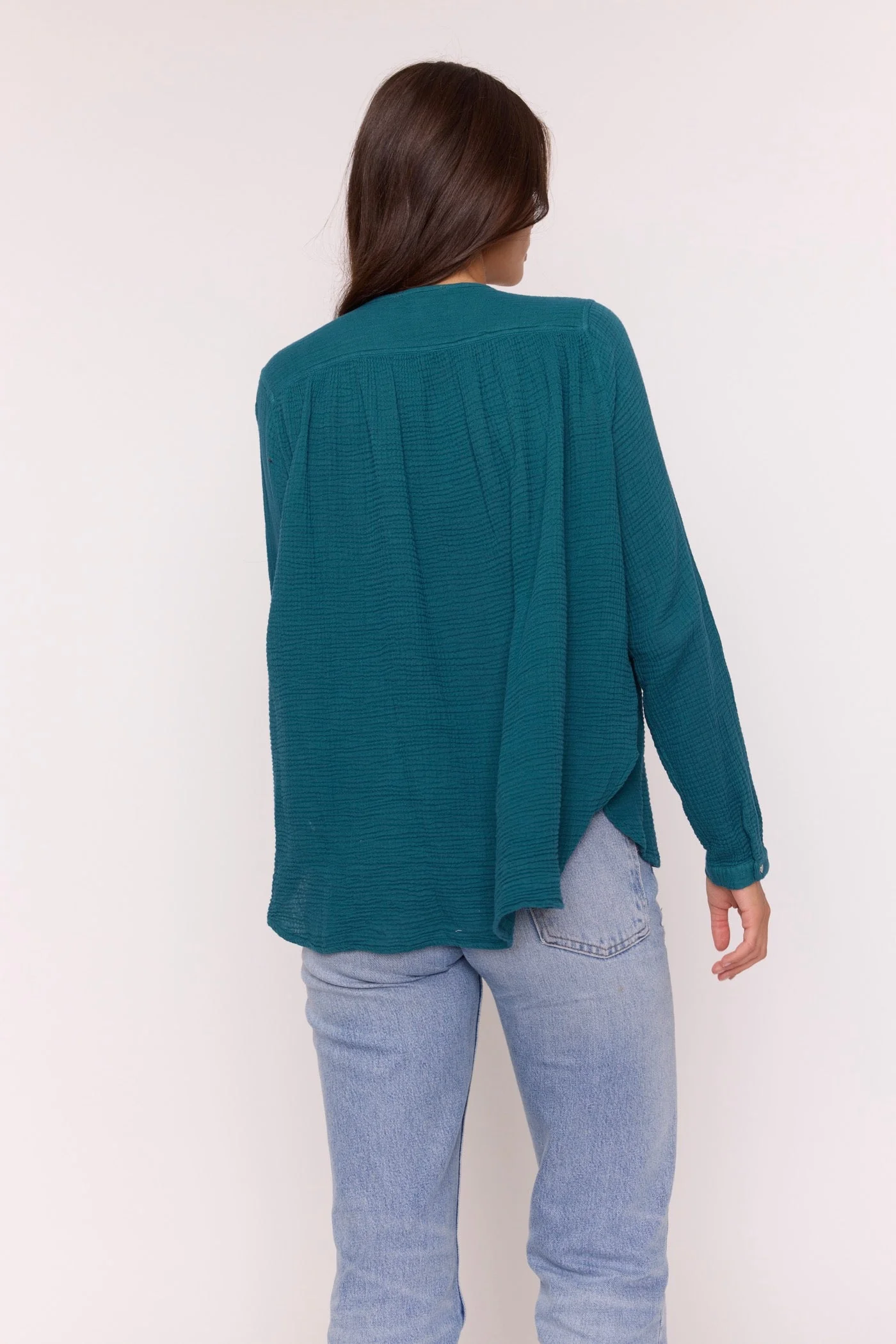 Chemise Nessa - Canard - Image 3