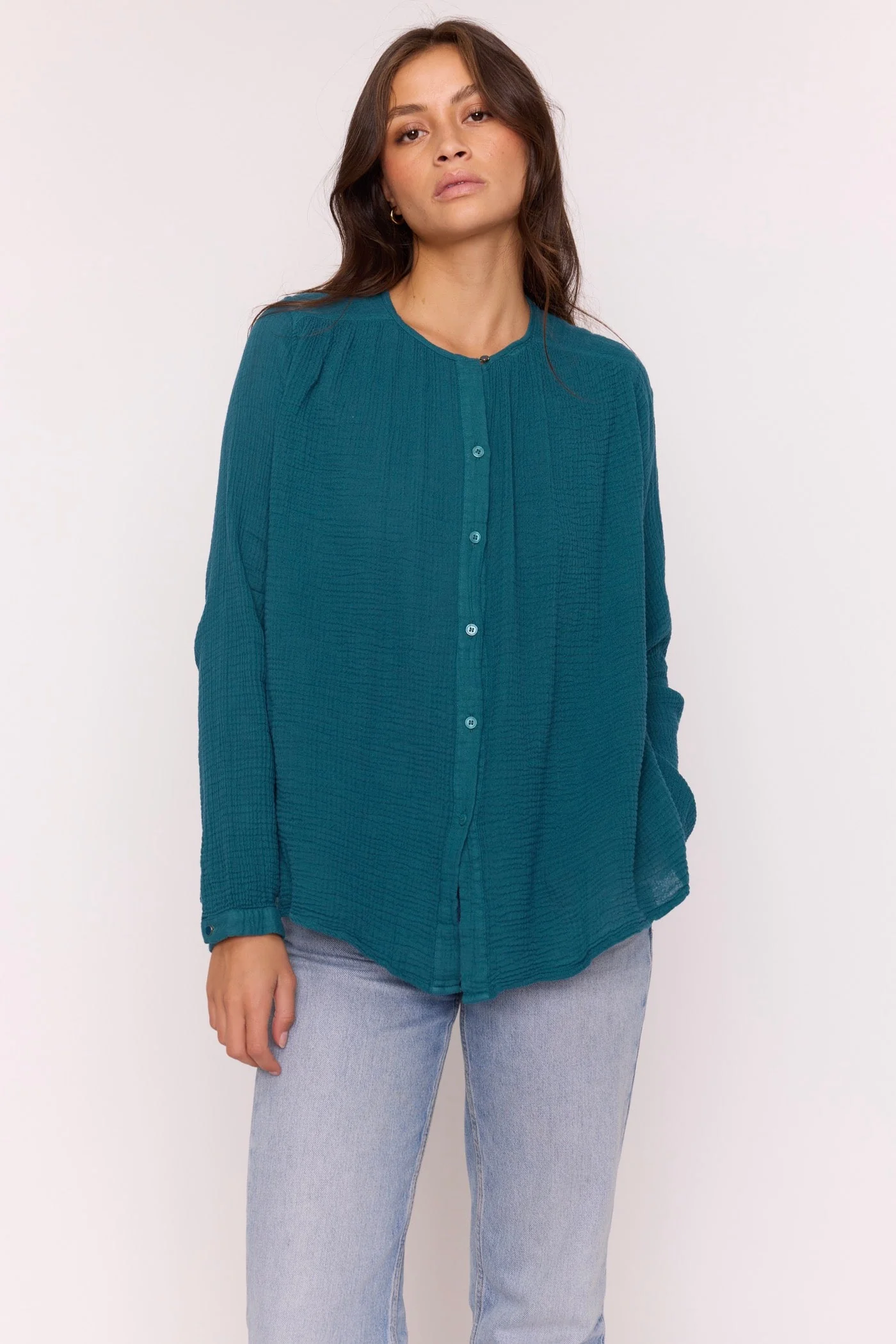 Chemise Nessa - Canard - Image 5