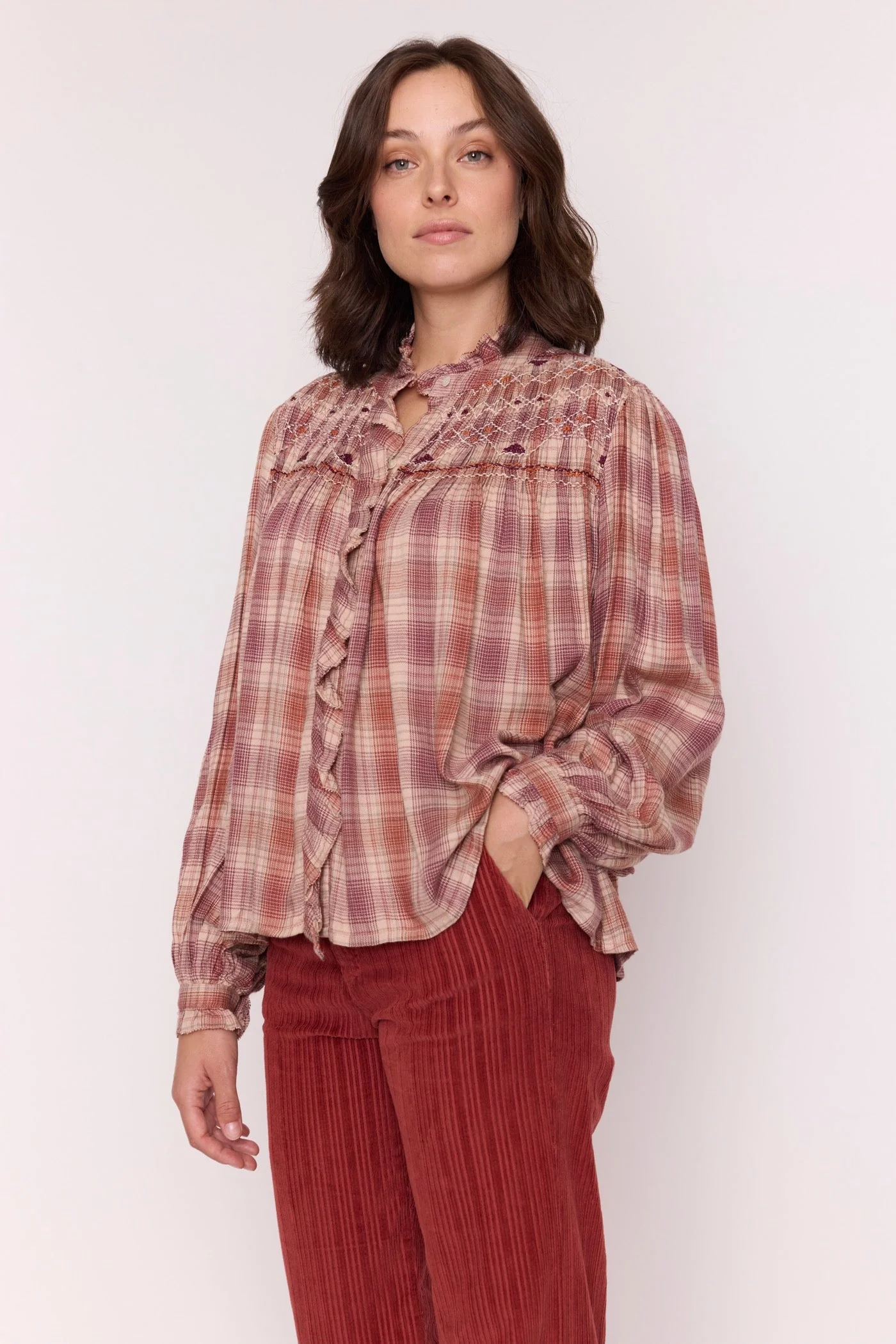 Chemise Pagode - Purple - Image 3