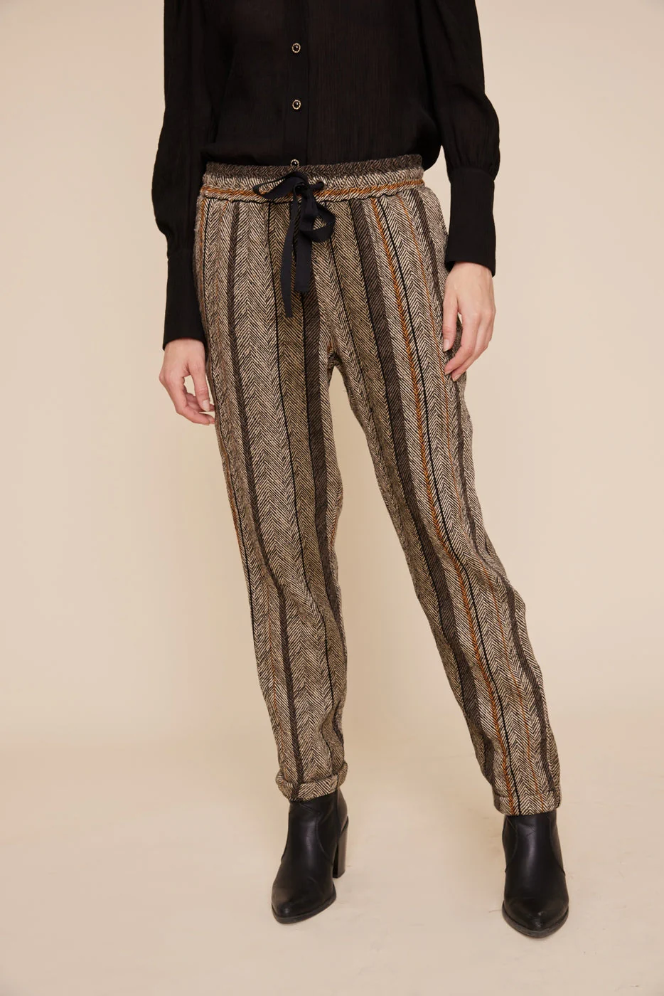 Pantalon Lionne - Rayé - Image 2
