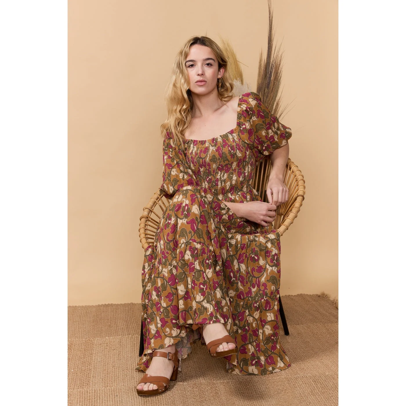 Robe Byouti - Ocre - Image 11