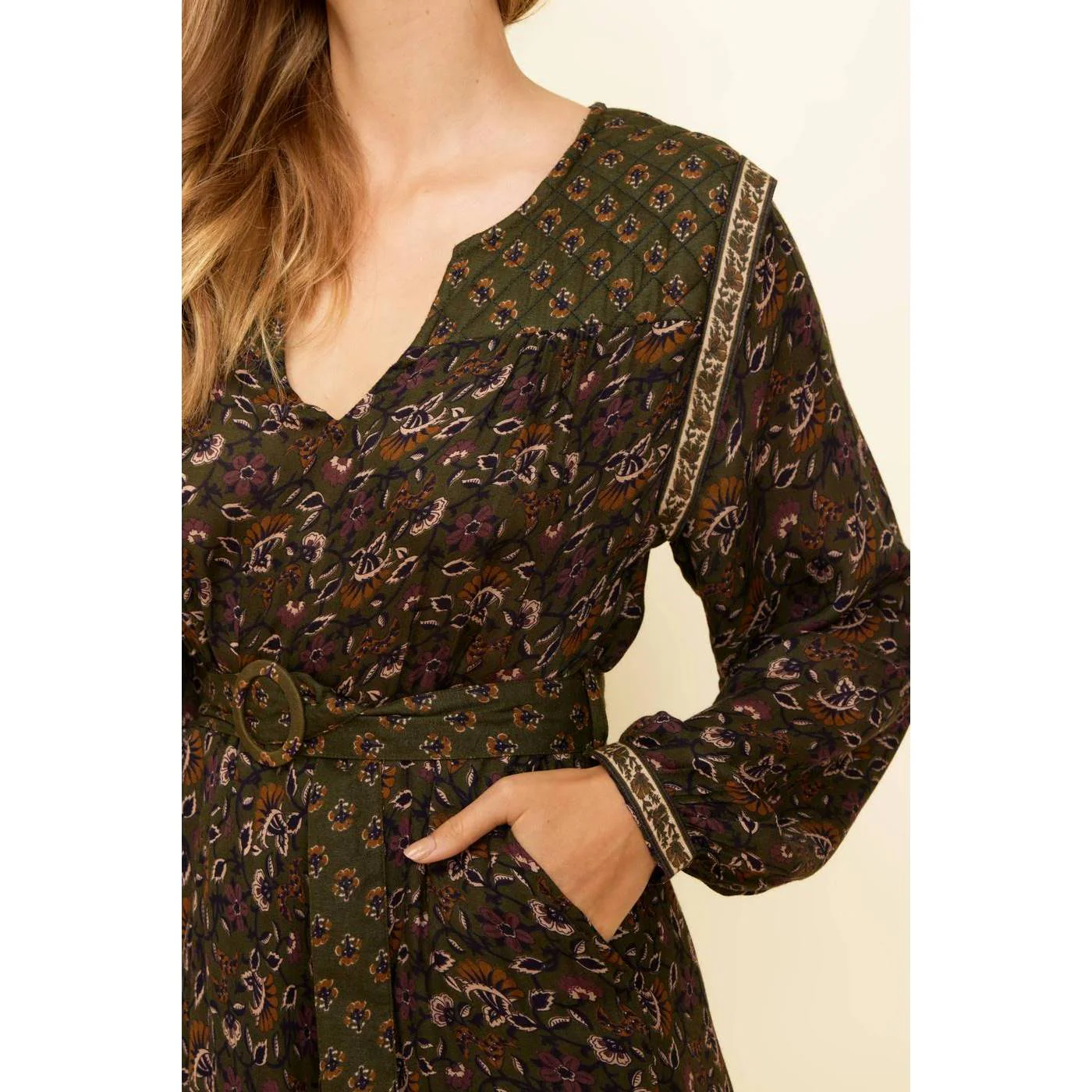 Robe Gastine - Kaki - Image 2