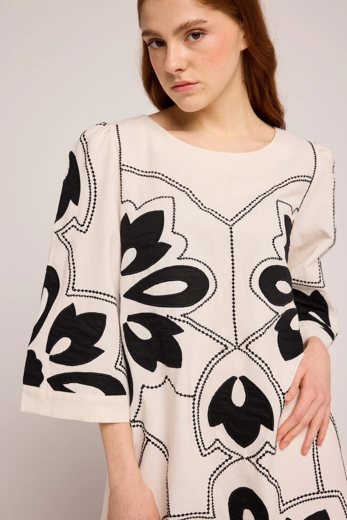 Robe Mirael - Ecru - Image 3