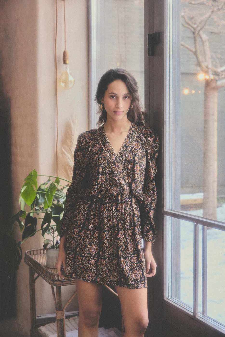 Robe Pomponette - Print - Image 2