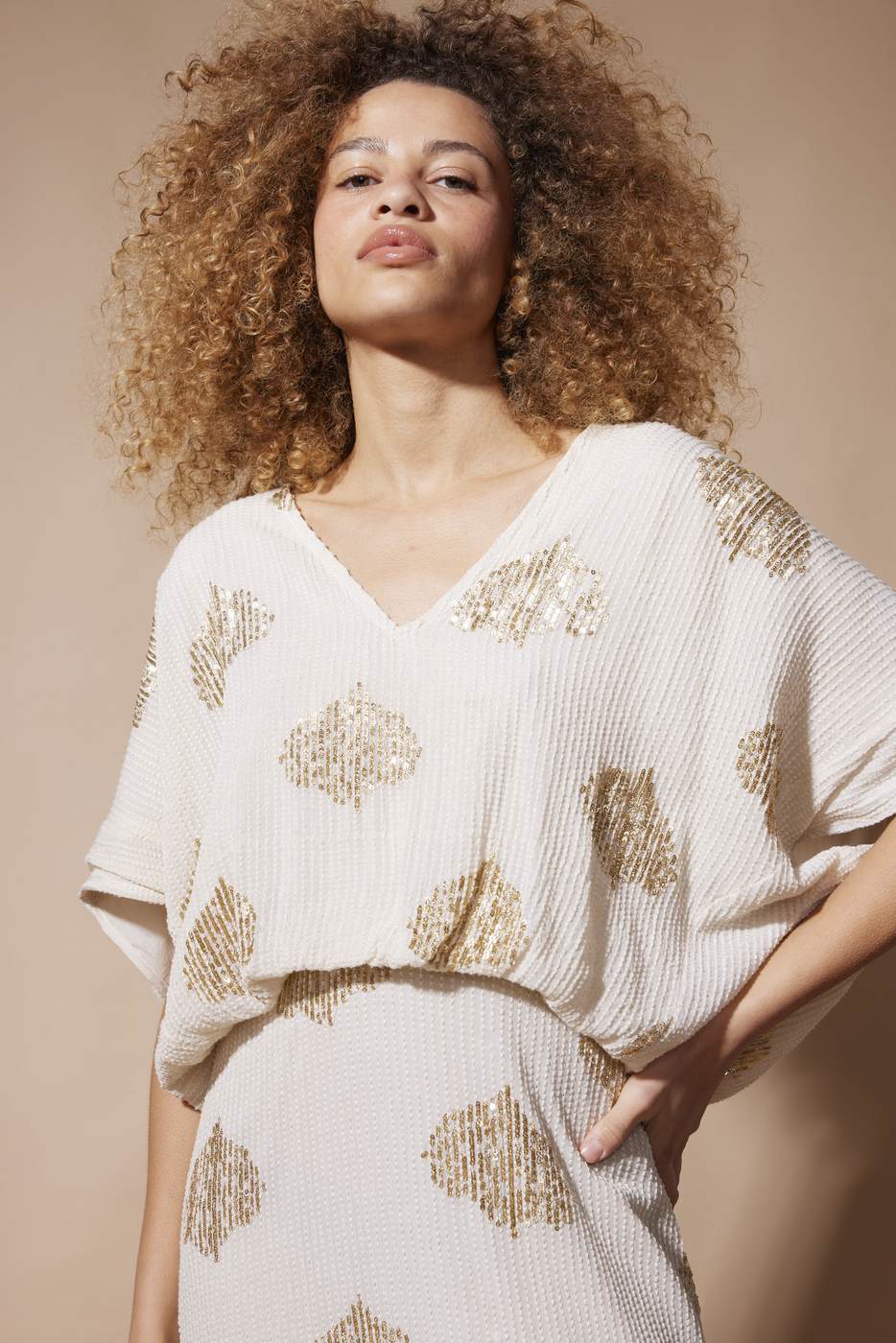Robe Wahoo - Ecru - Image 2