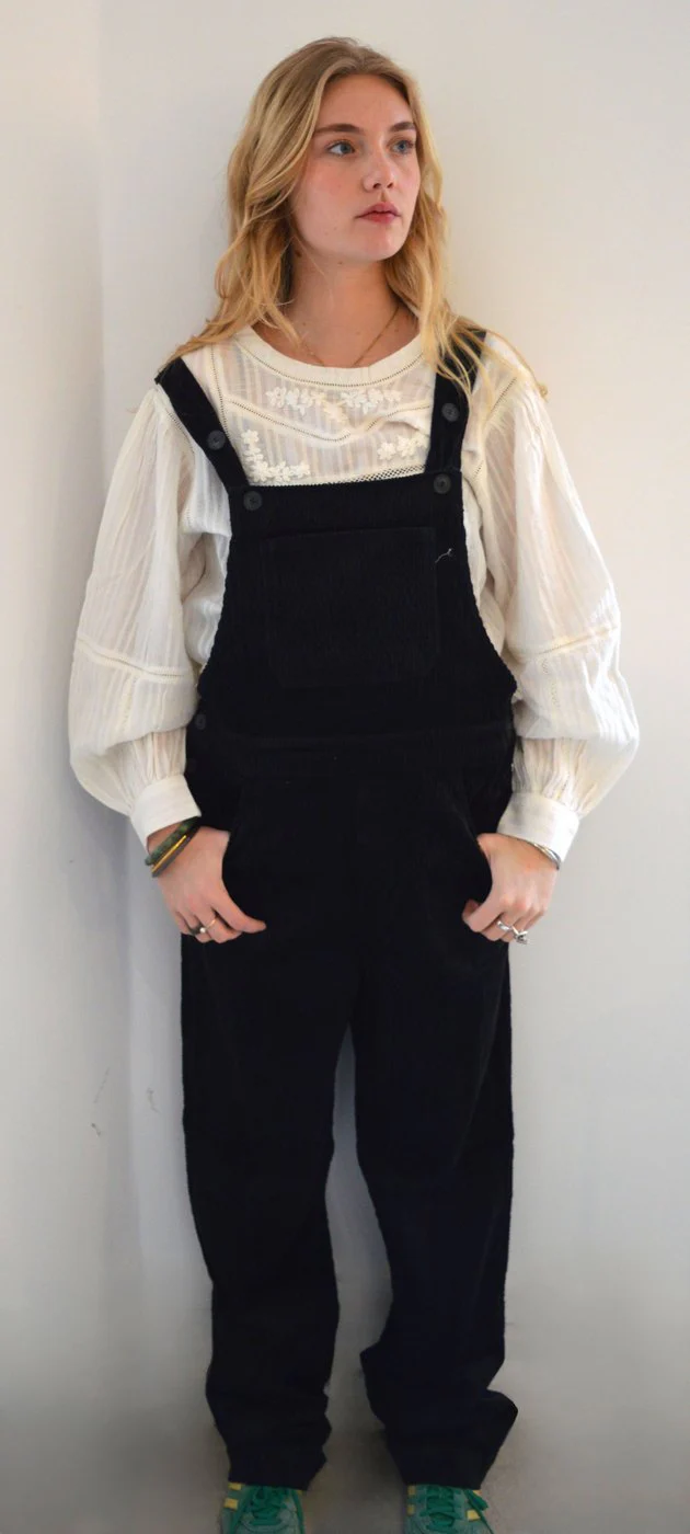 Salopette Shins - Noir - Image 2