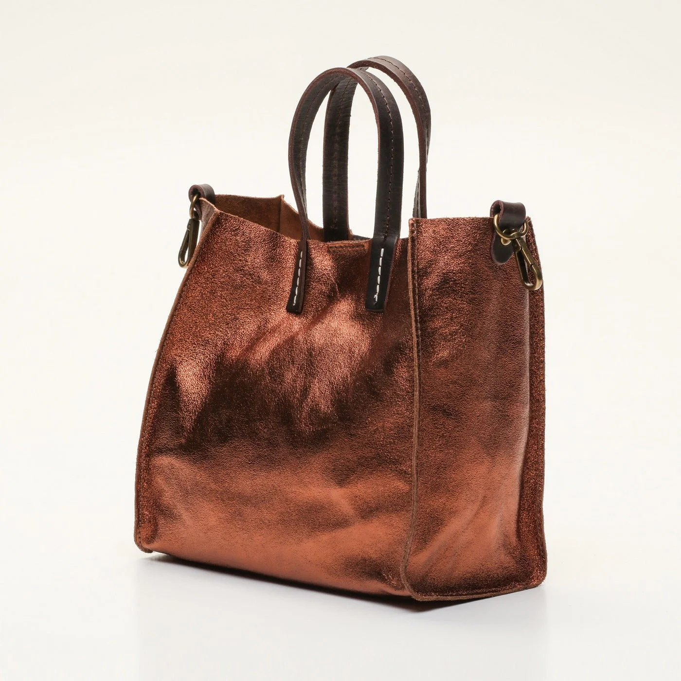 Sac Bandoulière Coti - Marron Brillant - Femme - Image 2