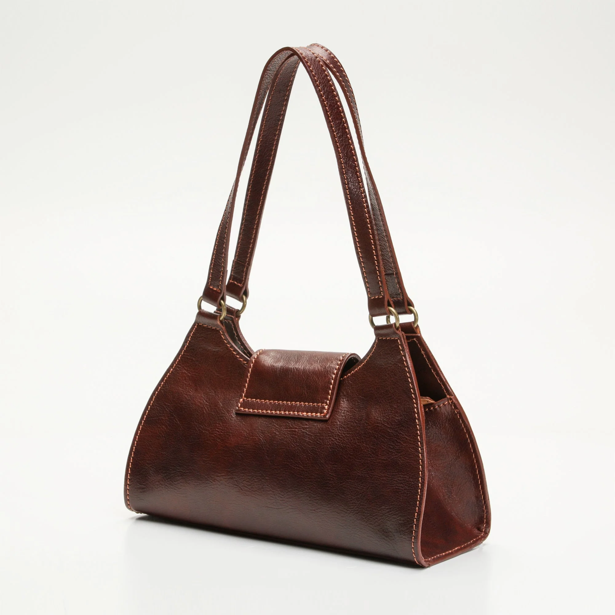 Sac Porté-Épaule Alina - Marron Fonce - Image 2