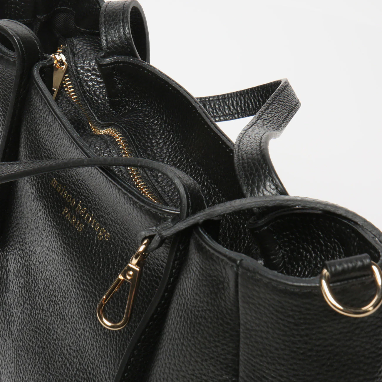 Sac Cabas Myriam - Noir - Image 8