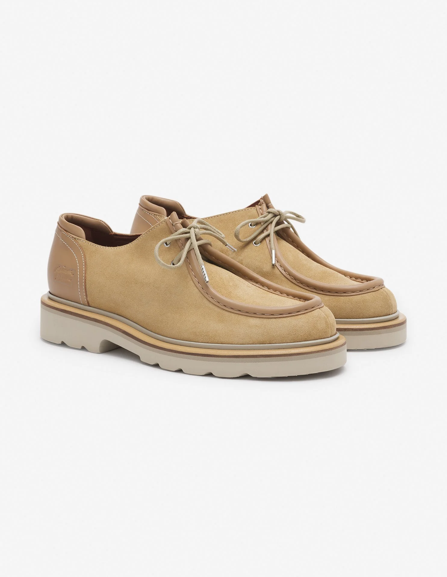 Suede Leather Derbies - Maltshake - Homme - Image 2