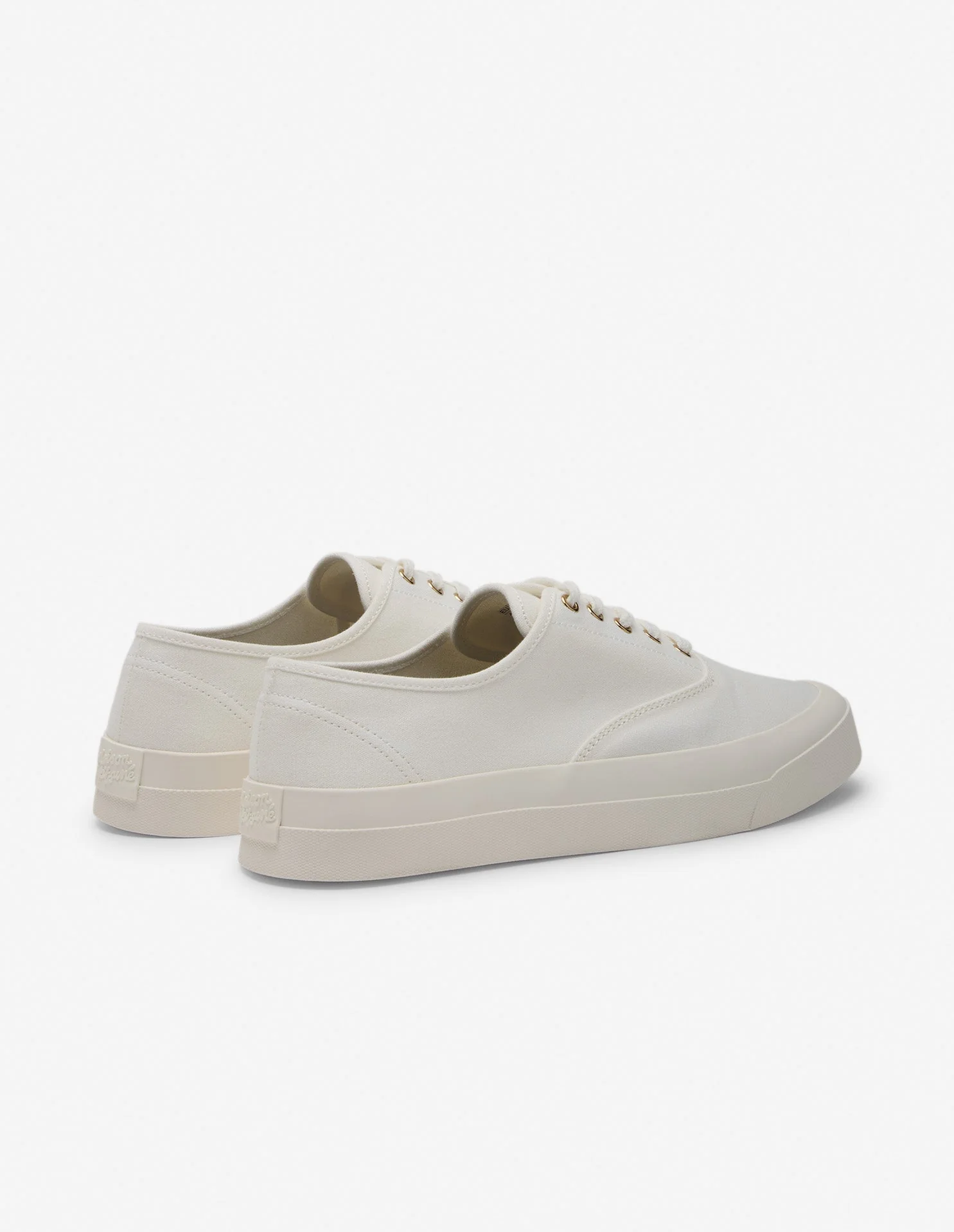 Canvas Lace-Up Sneakers - White - Homme - Image 3