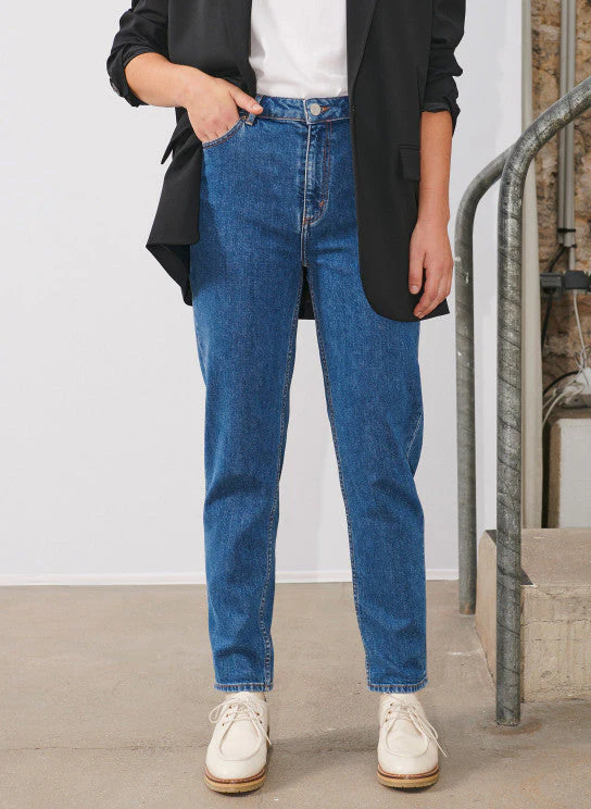 Maison Standards - Maison Standars - Jean Regular FranÃ§oise - Bleu - Femme - Image 2