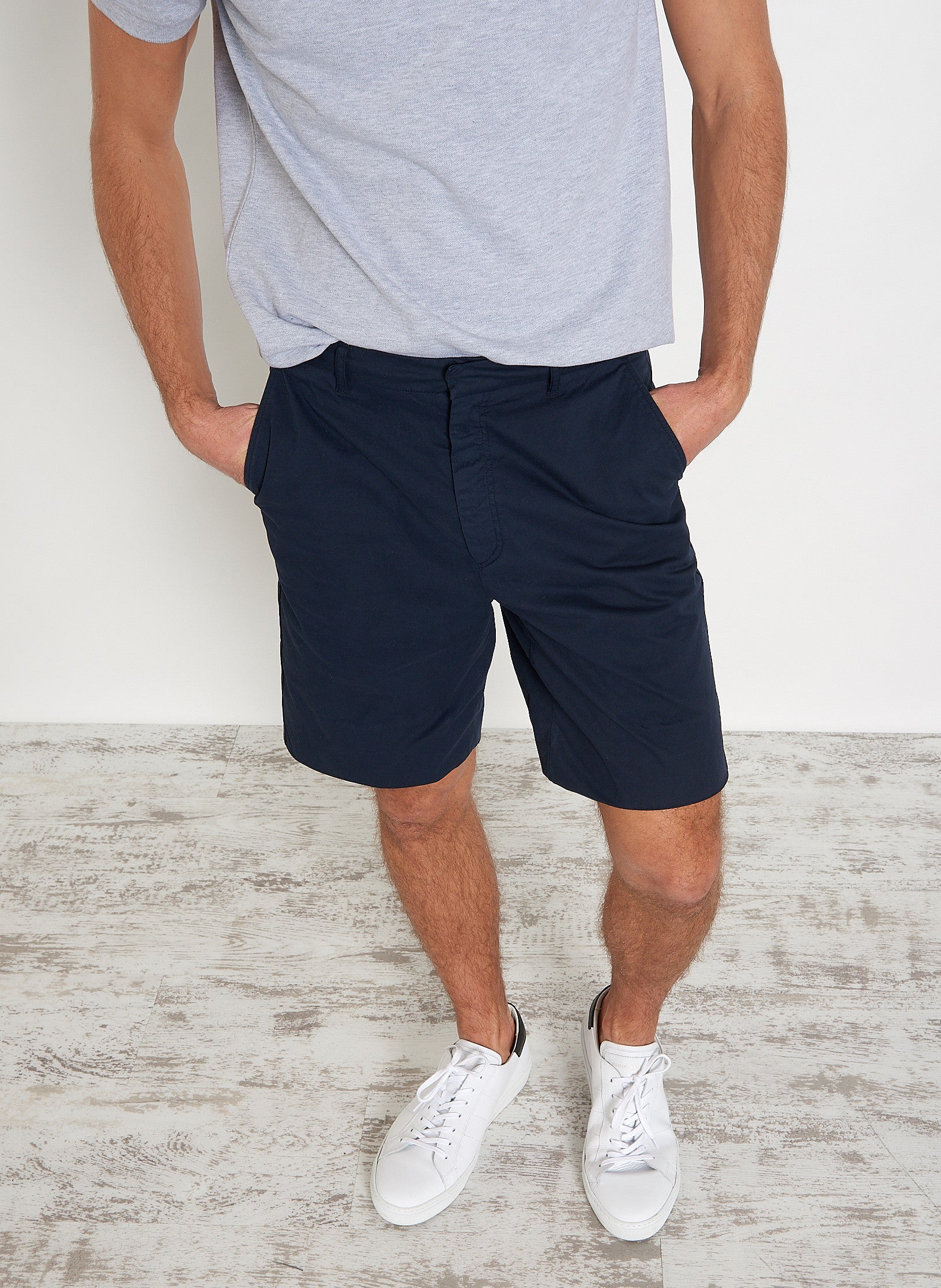Maison Standards - Maison Standars - Short Twill - Bleu - Homme - Image 2