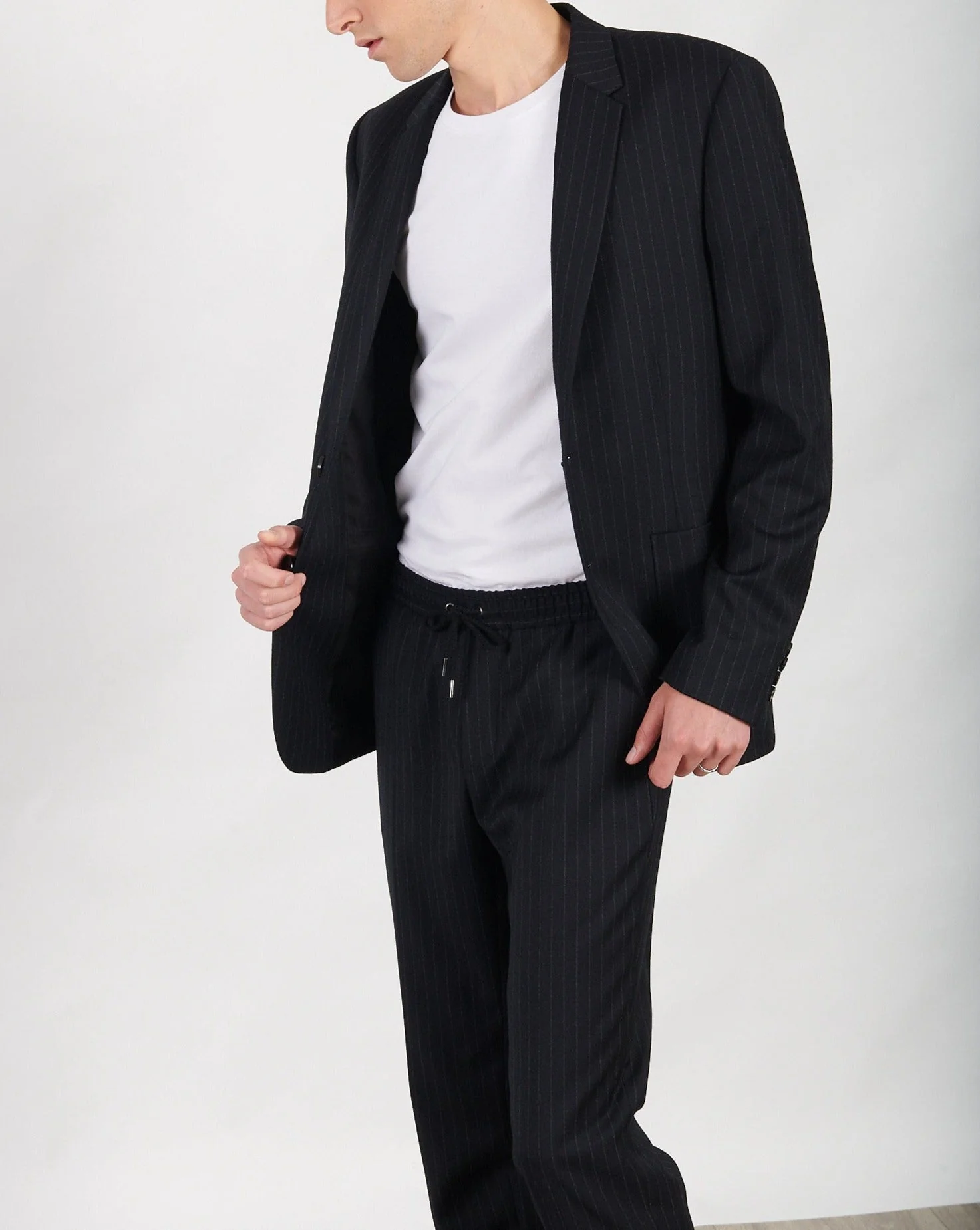 Veste En Laine - Bleu - Homme - Image 2