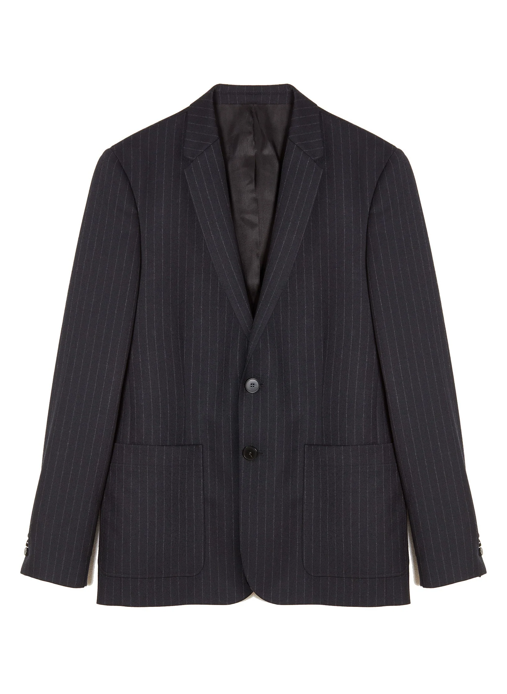 Veste En Laine - Bleu - Homme - Image 5