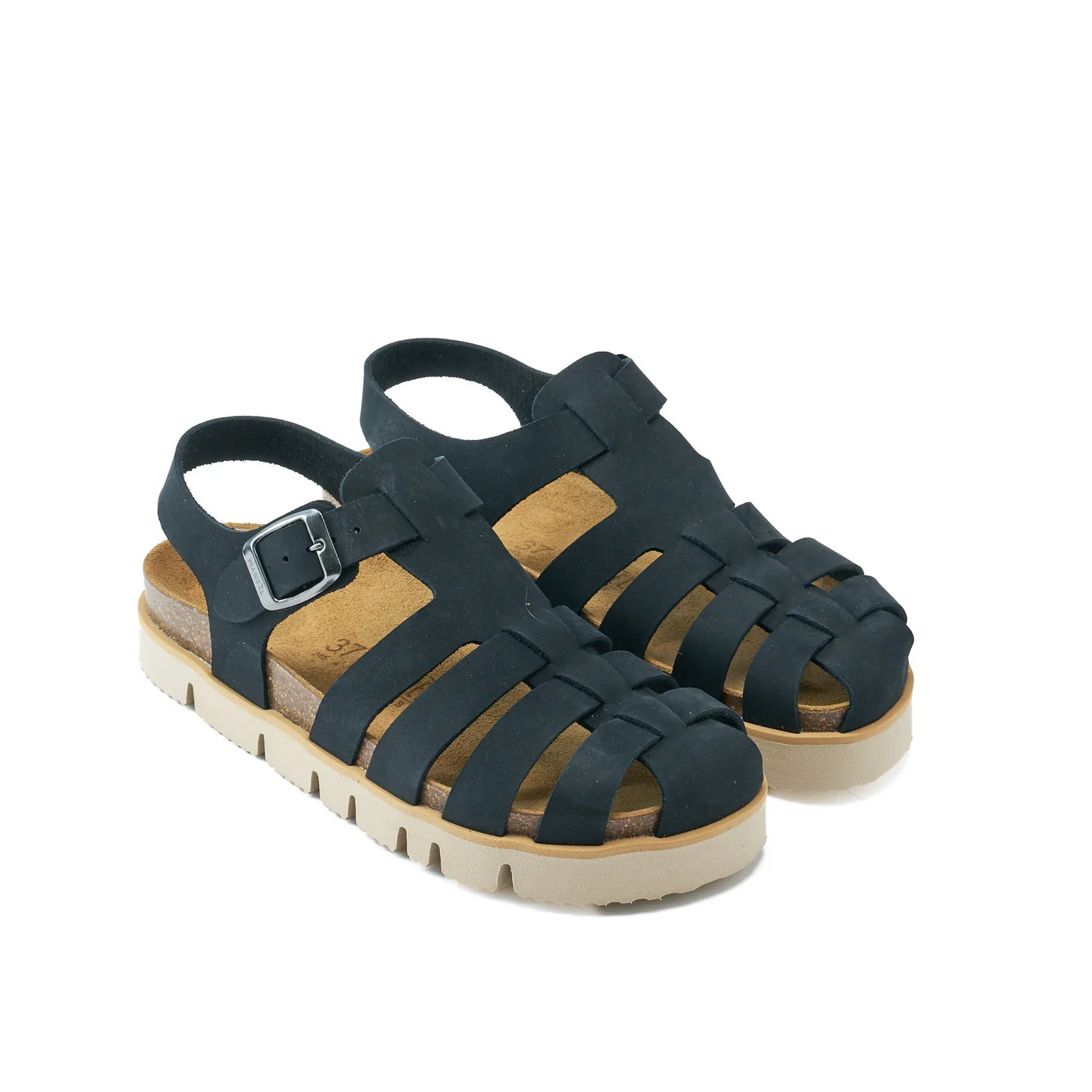 Sandales Helena Nubuck Black - Femme - Image 3