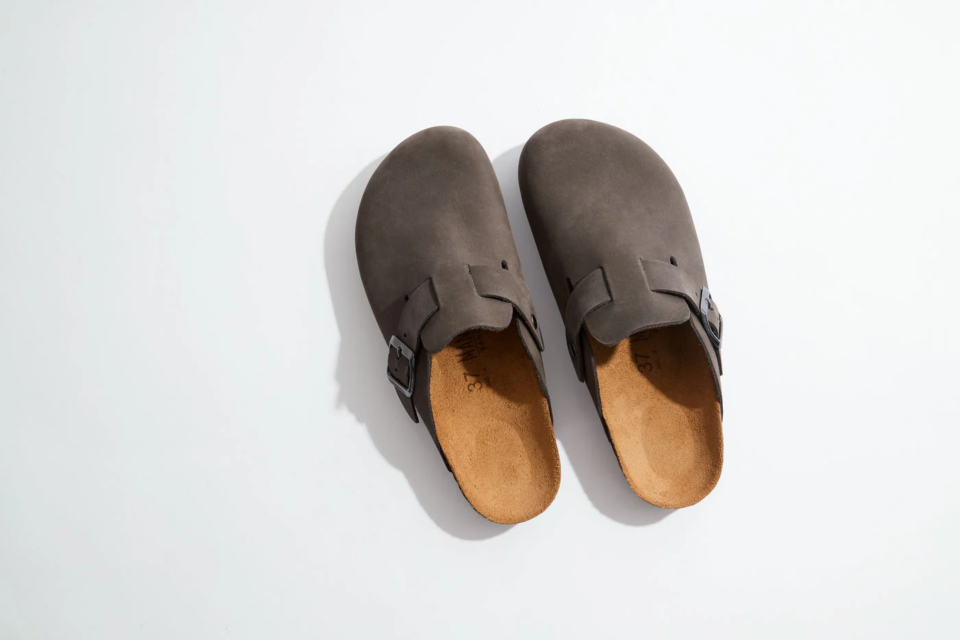 Sabots Noe Nubuck Grey - Femme - Image 7