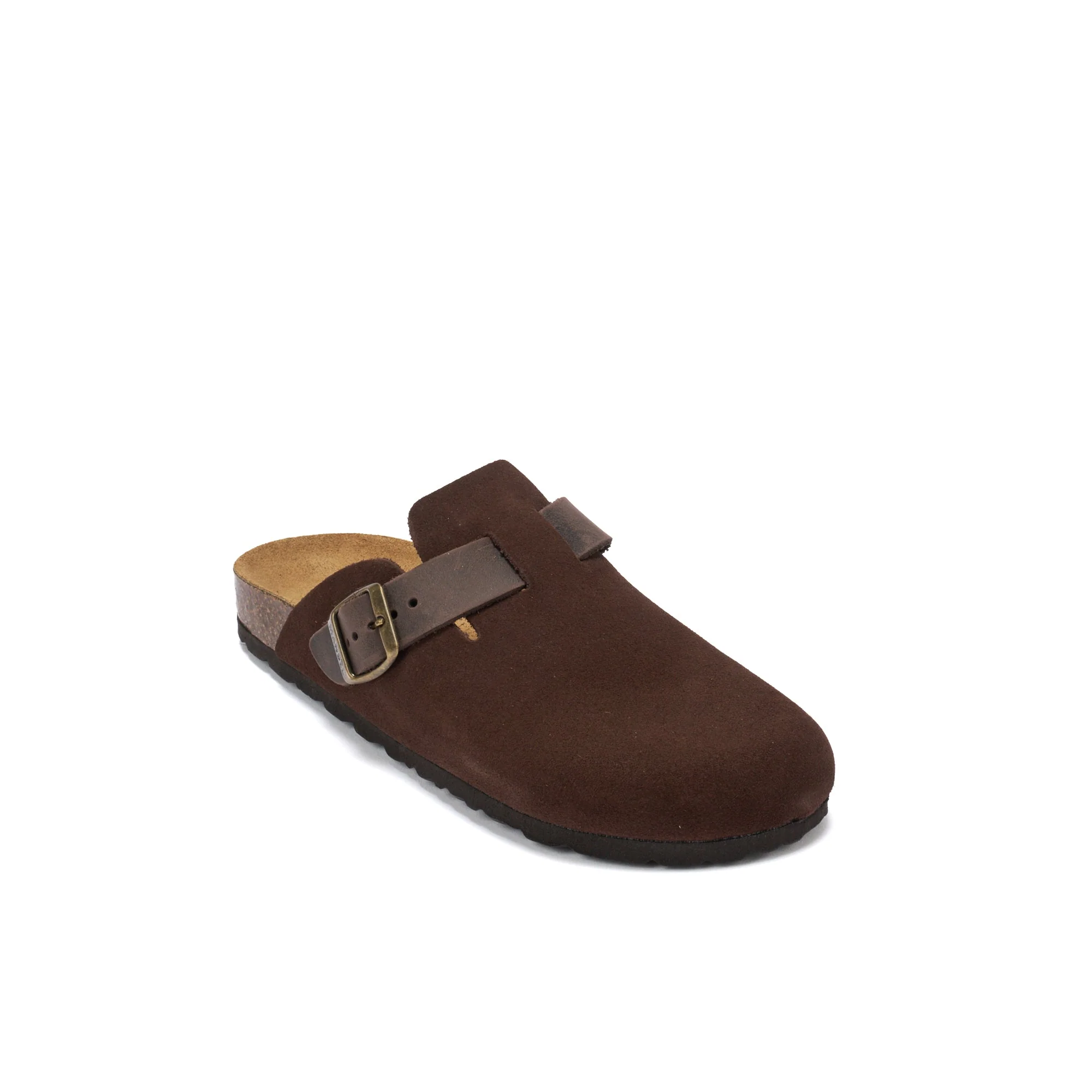 Sabots Noe Suede Noir Marron - Homme - Image 3